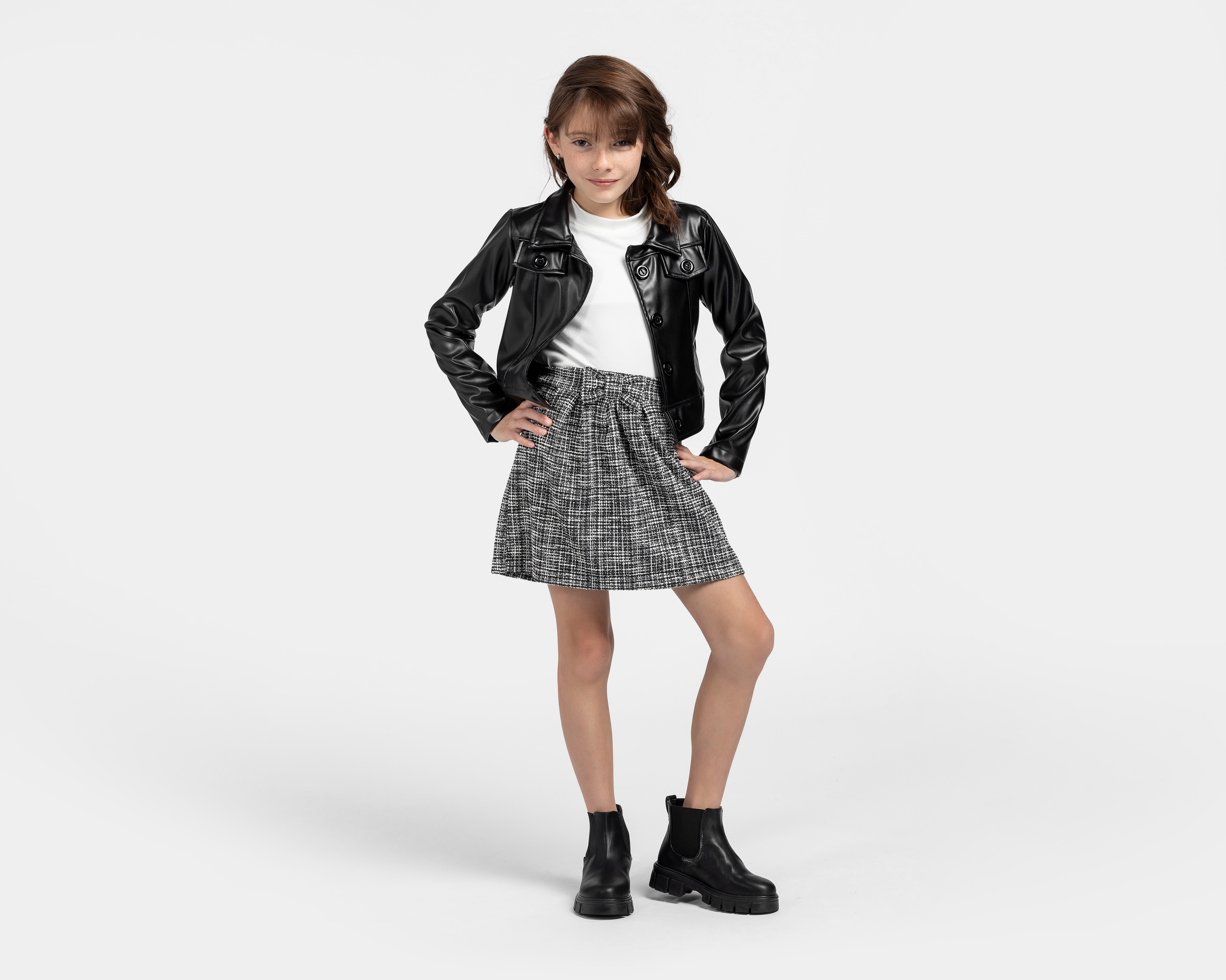 Foto 2 pulgar | Foto 1 | Conjunto Girls Attitude para Niña 3 Piezas