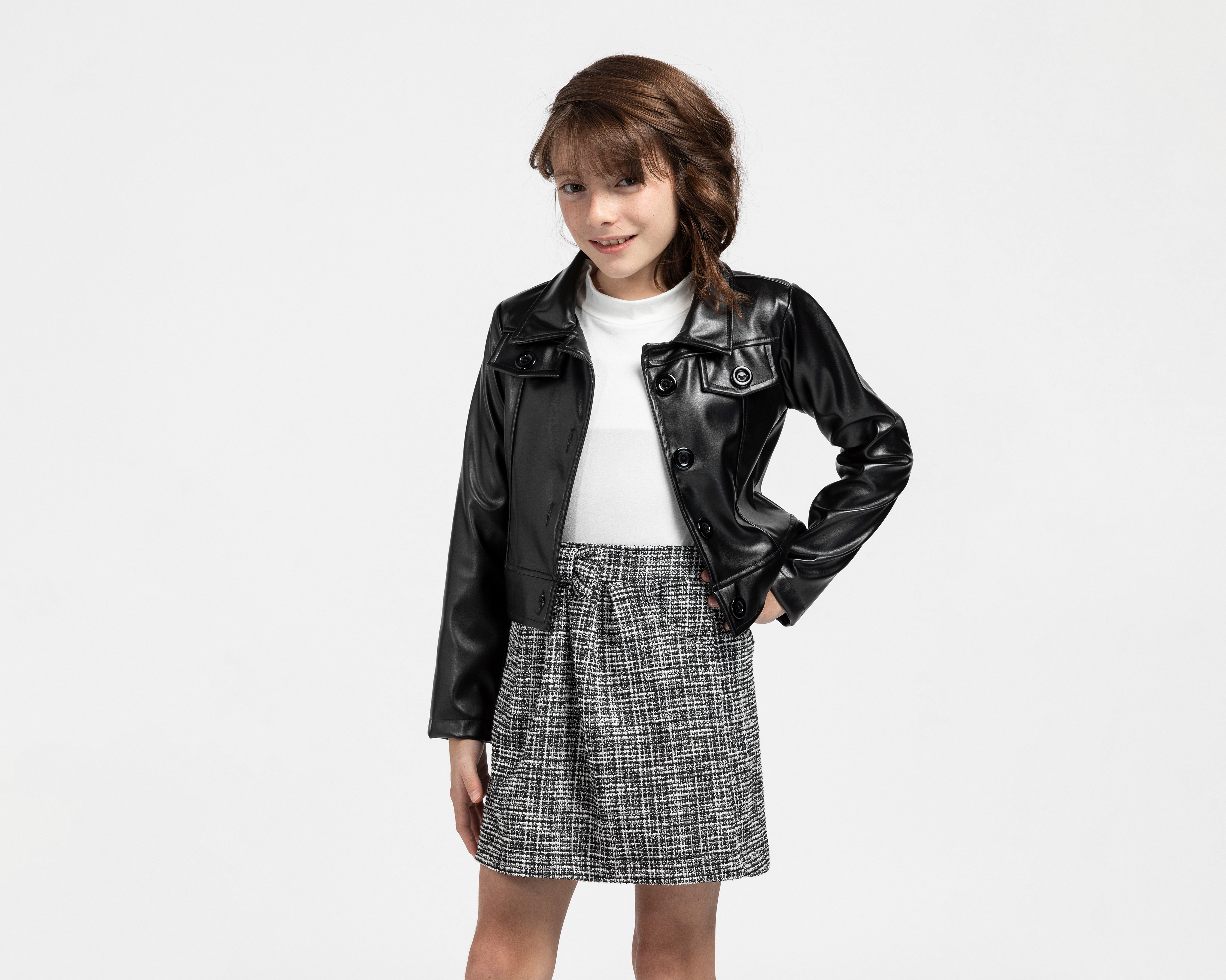 Foto 4 pulgar | Foto 3 | Conjunto Girls Attitude para Niña 3 Piezas