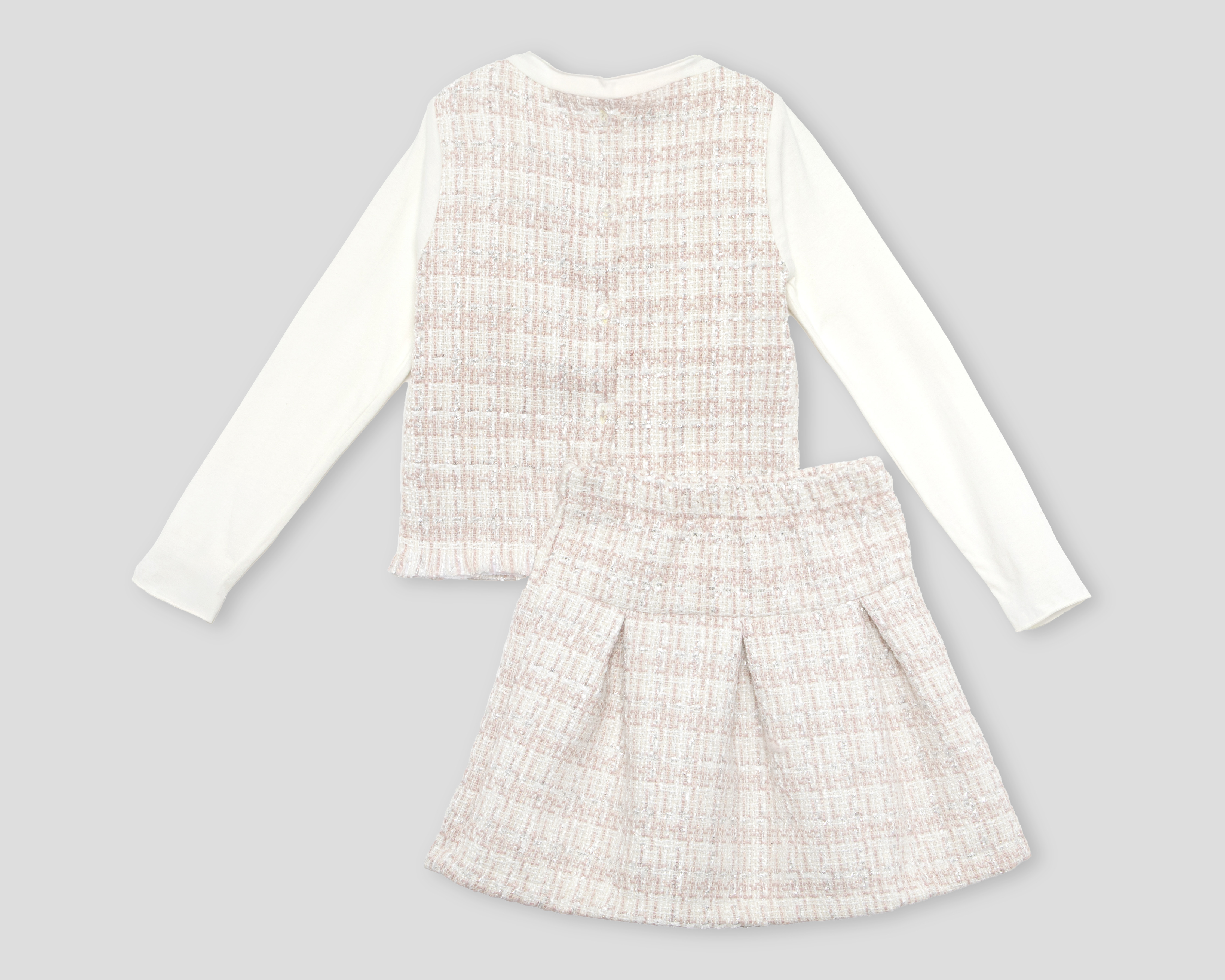 Foto 2 | Foto 2 | Falda y Playera Girls Attitude para Niña