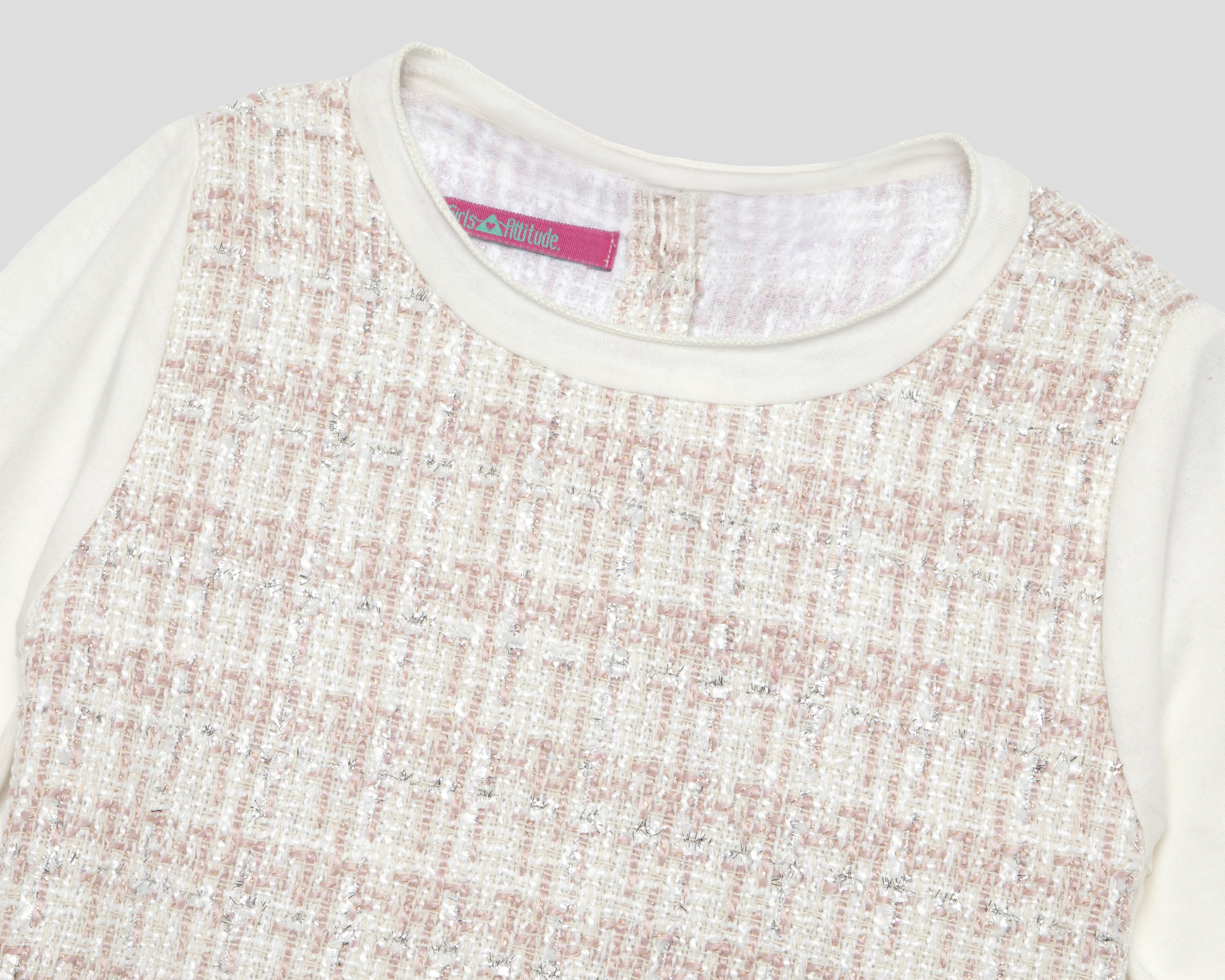 Foto 4 pulgar | Foto 3 | Falda y Playera Girls Attitude para Niña