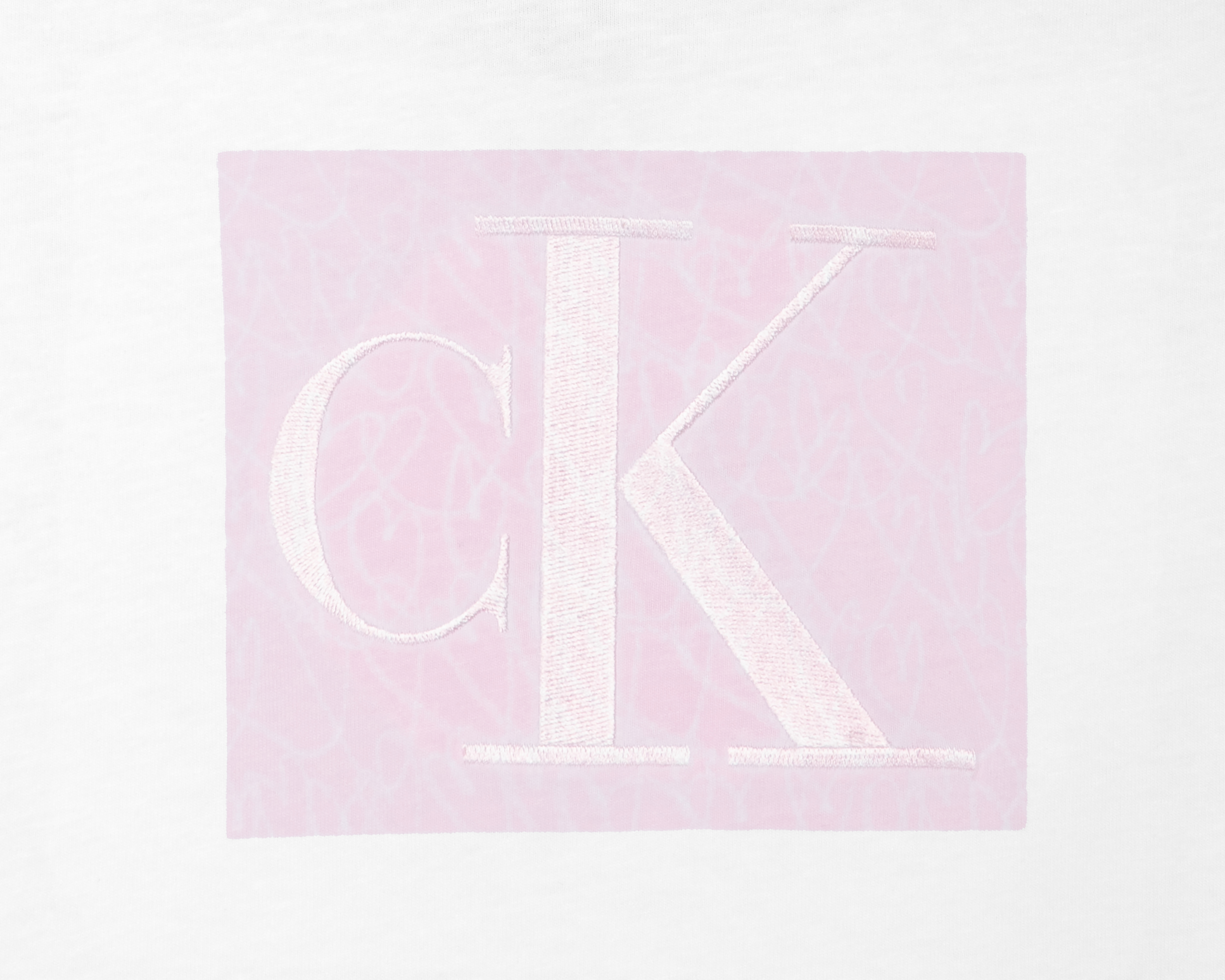 Foto 3 | Foto 3 | Playera de Cuello Redondo Blanca Calvin Klein para Niña