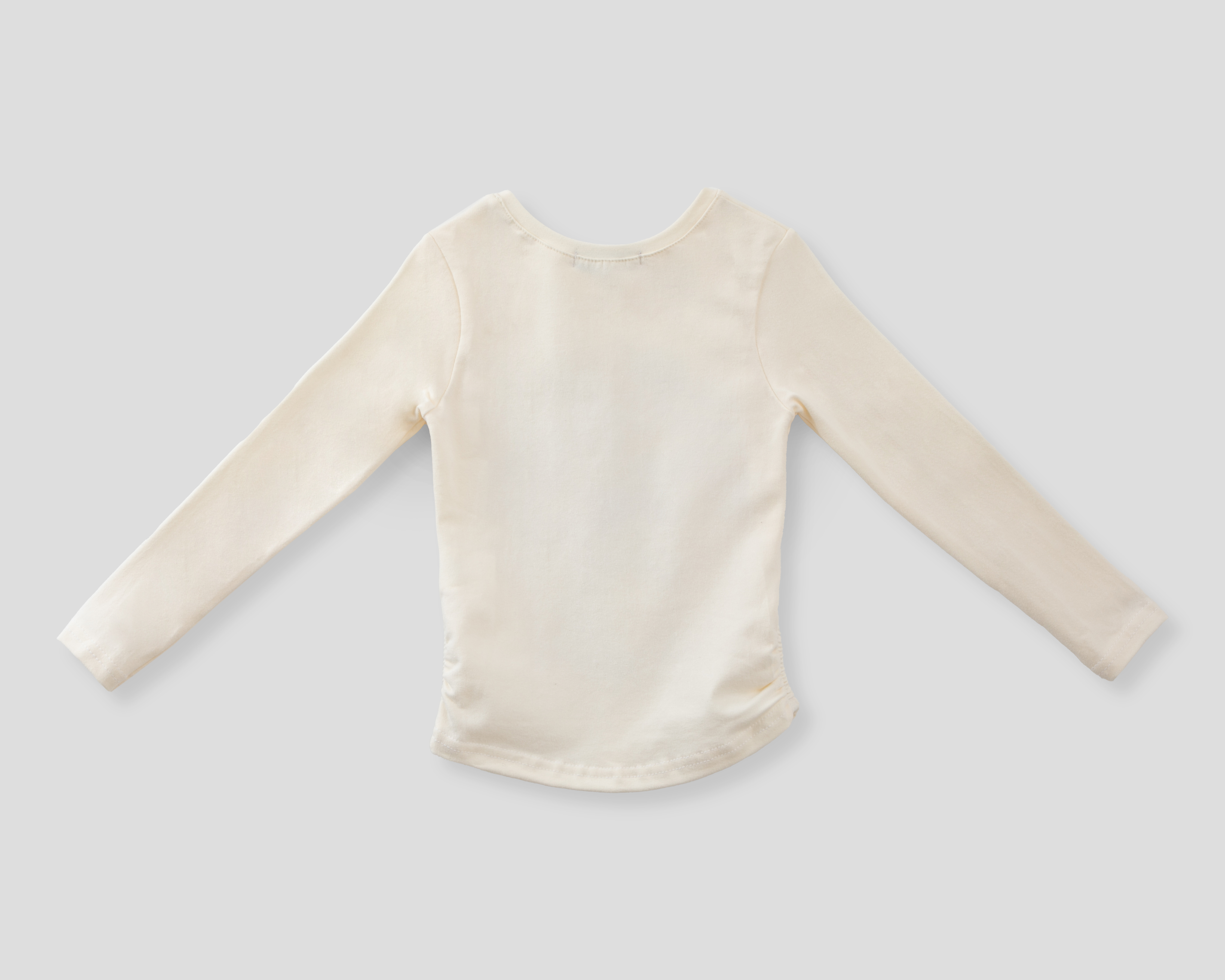 Foto 2 | Foto 2 | Playera Manga Larga Beige Girls Attitude para Niña