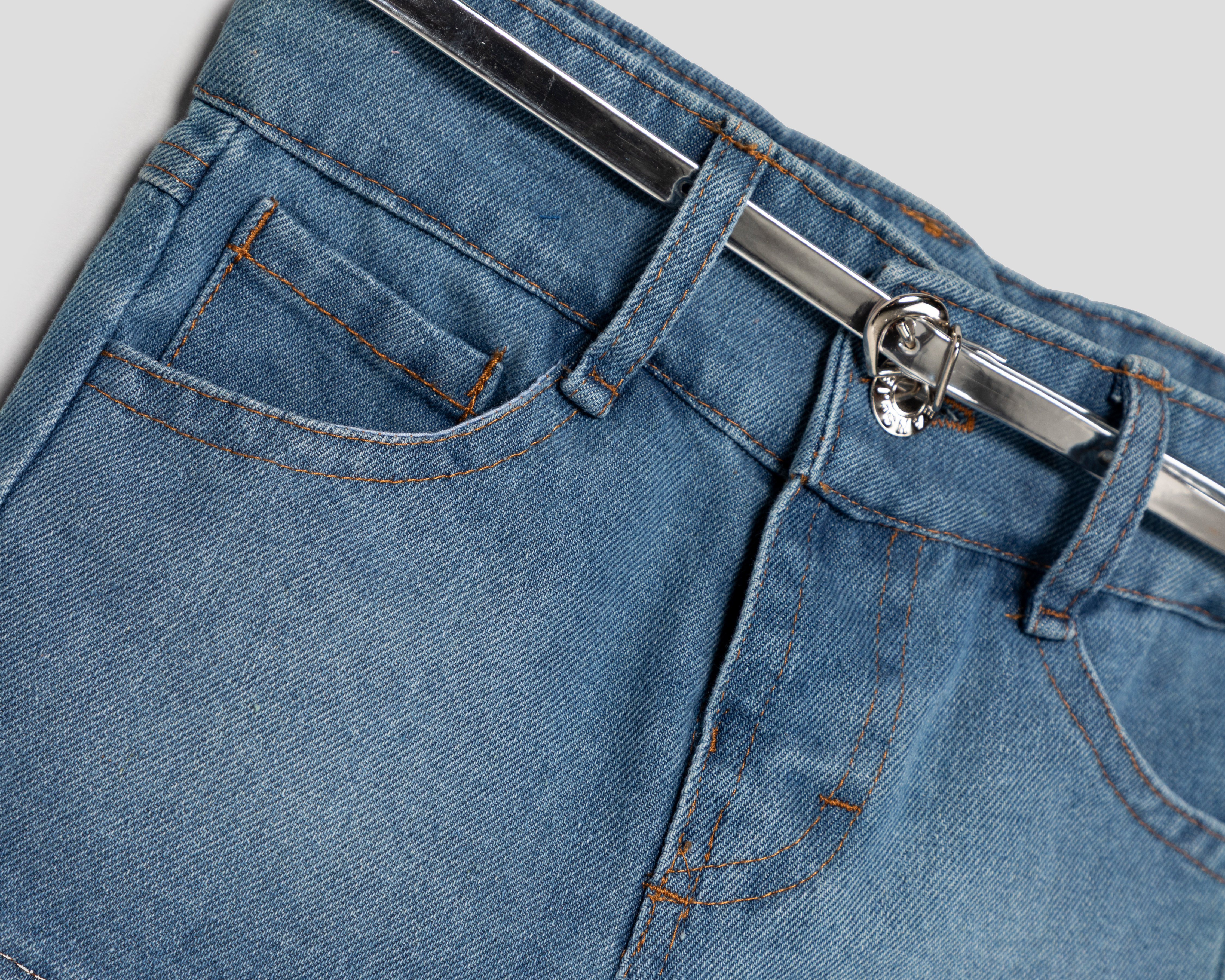 Foto 5 pulgar | Foto 4 | Blusa y Short con Cinturón Telitas para Niña