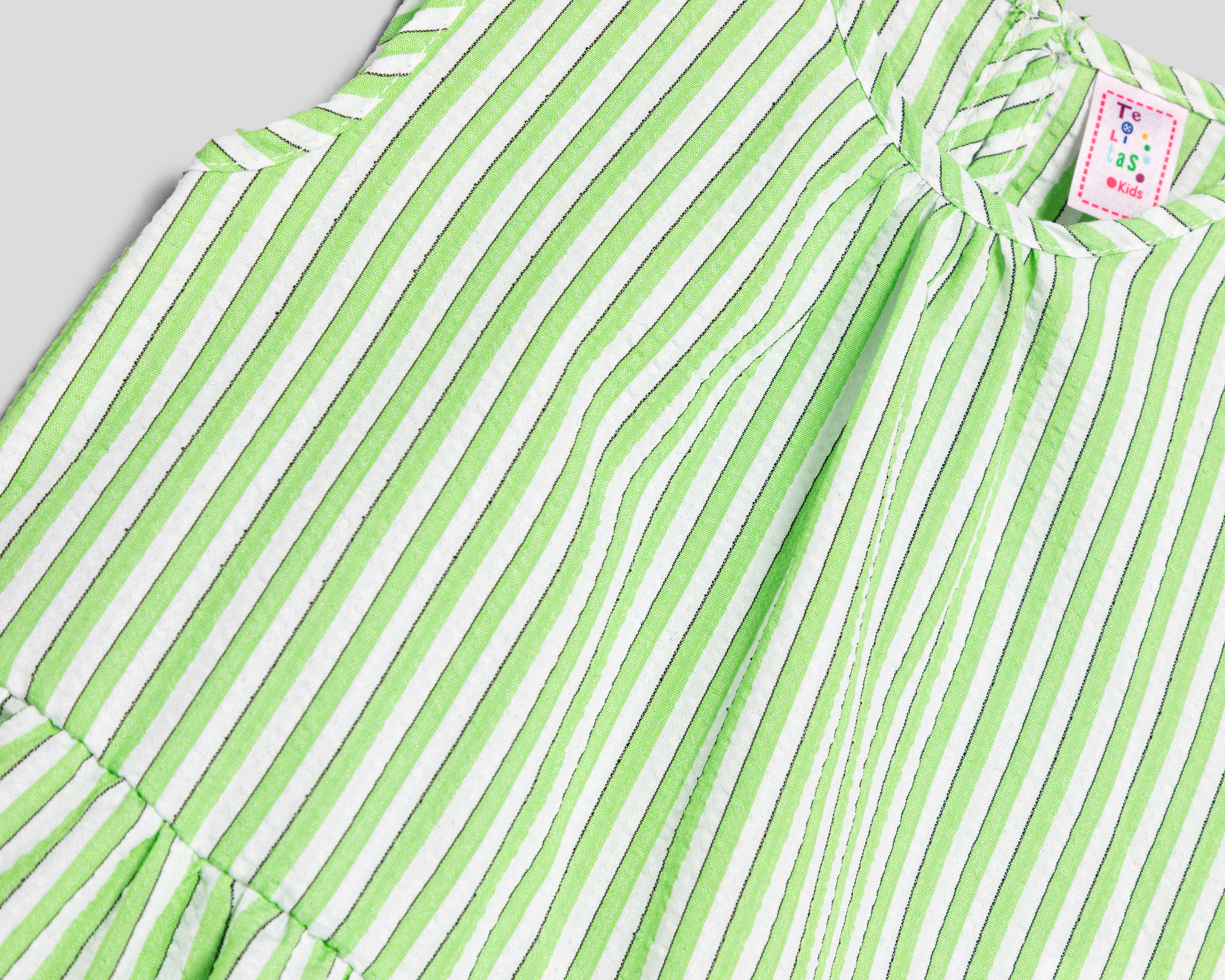 Foto 4 pulgar | Foto 3 | Blusa y Short Telitas para Niña