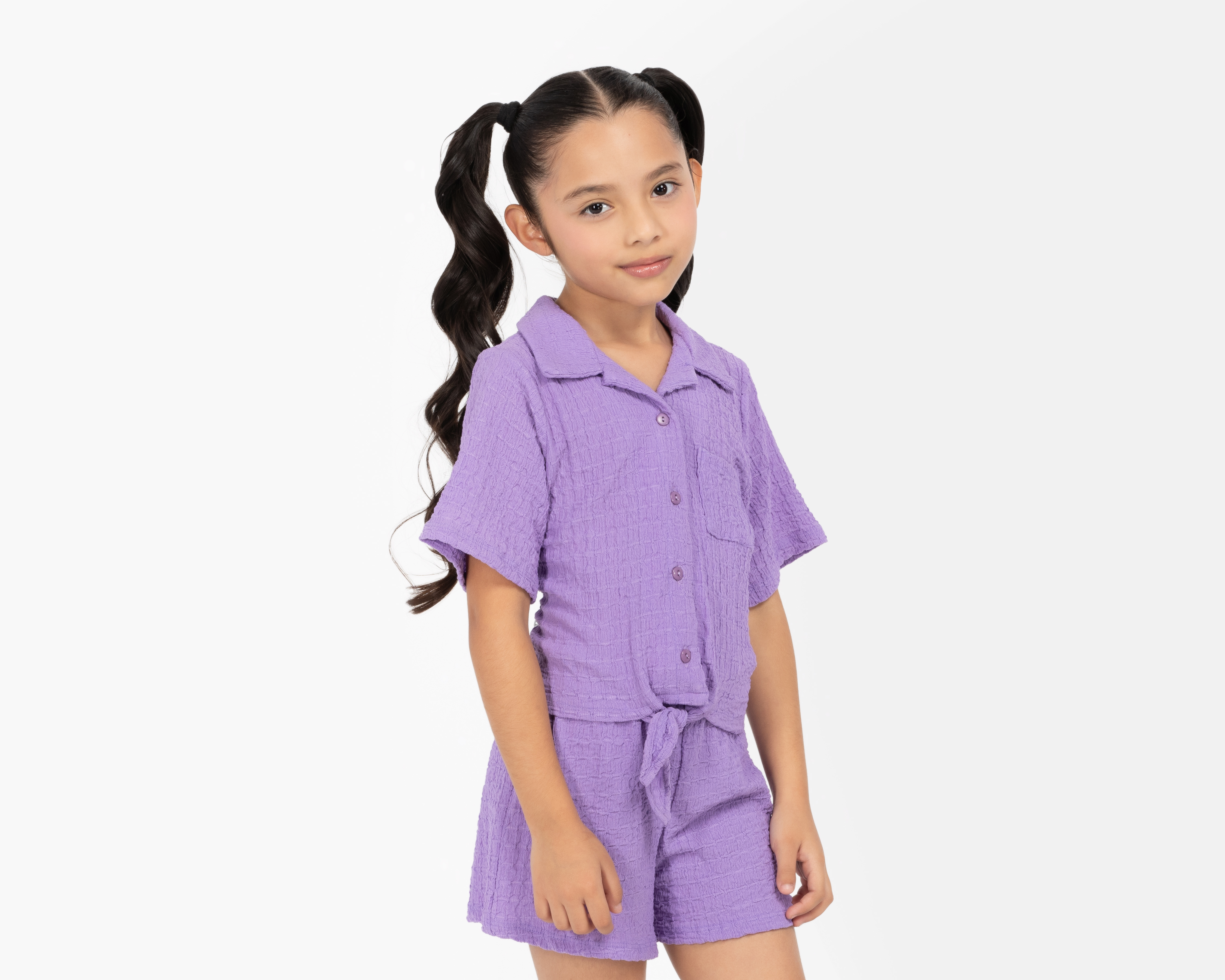 Foto 5 pulgar | Foto 4 | Blusa y Short Telitas para Niña