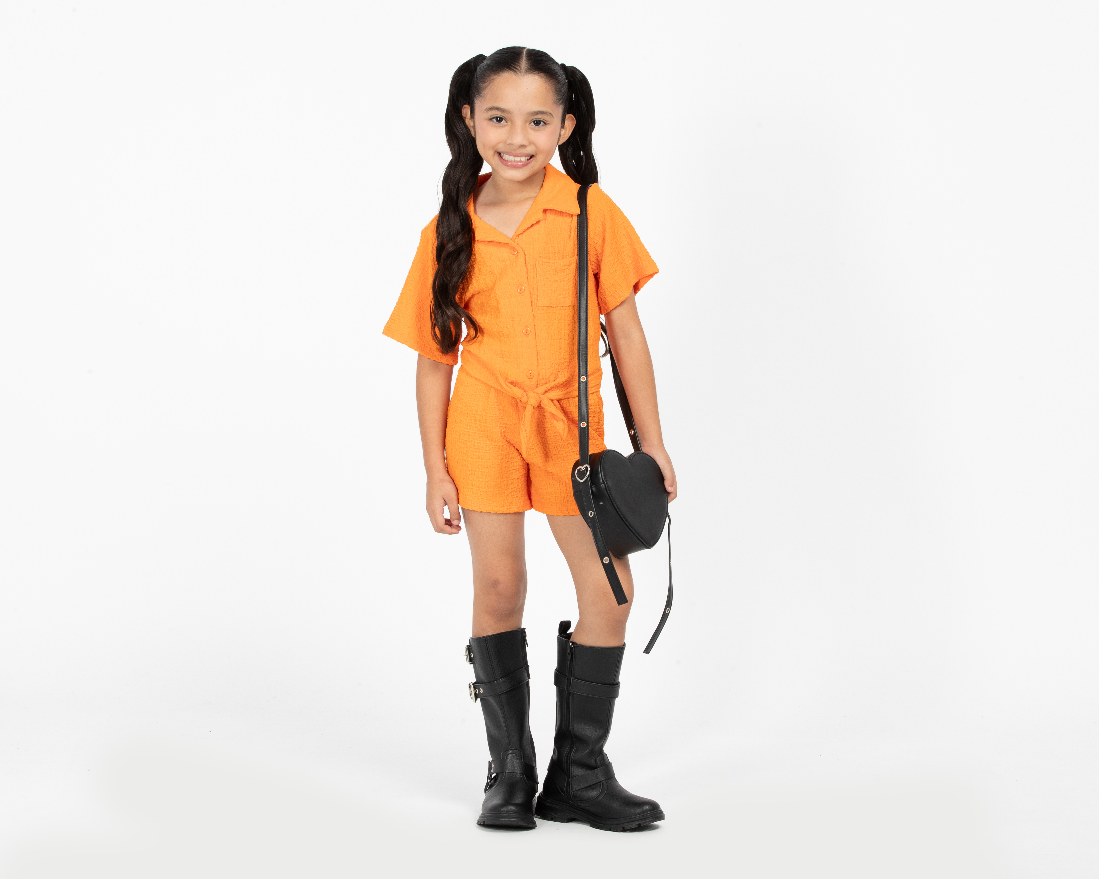 Foto 3 pulgar | Foto 2 | Blusa y Short Telitas para Niña