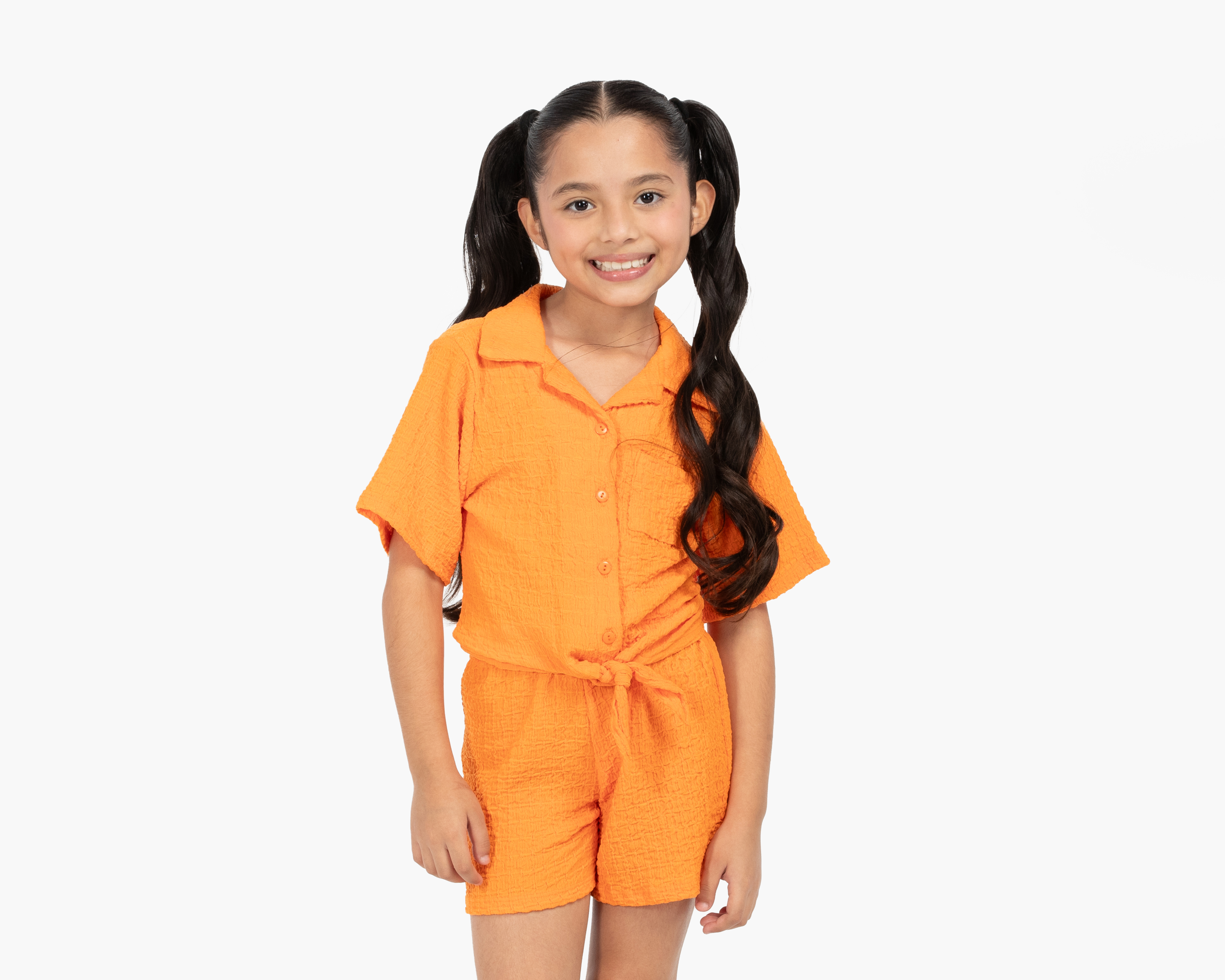 Foto 5 pulgar | Foto 4 | Blusa y Short Telitas para Niña