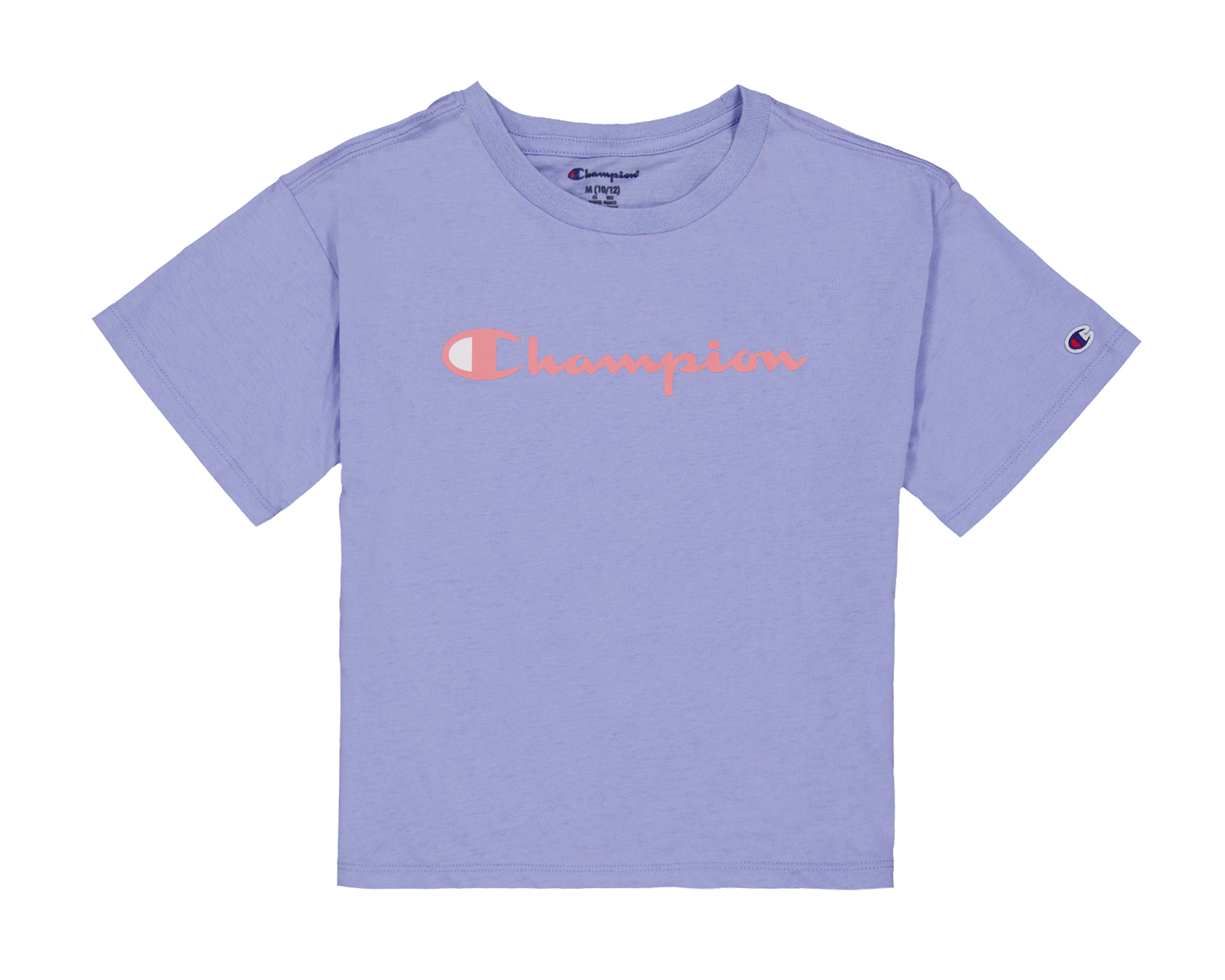 Playera de Cuello Redondo Morada Champion para Niña