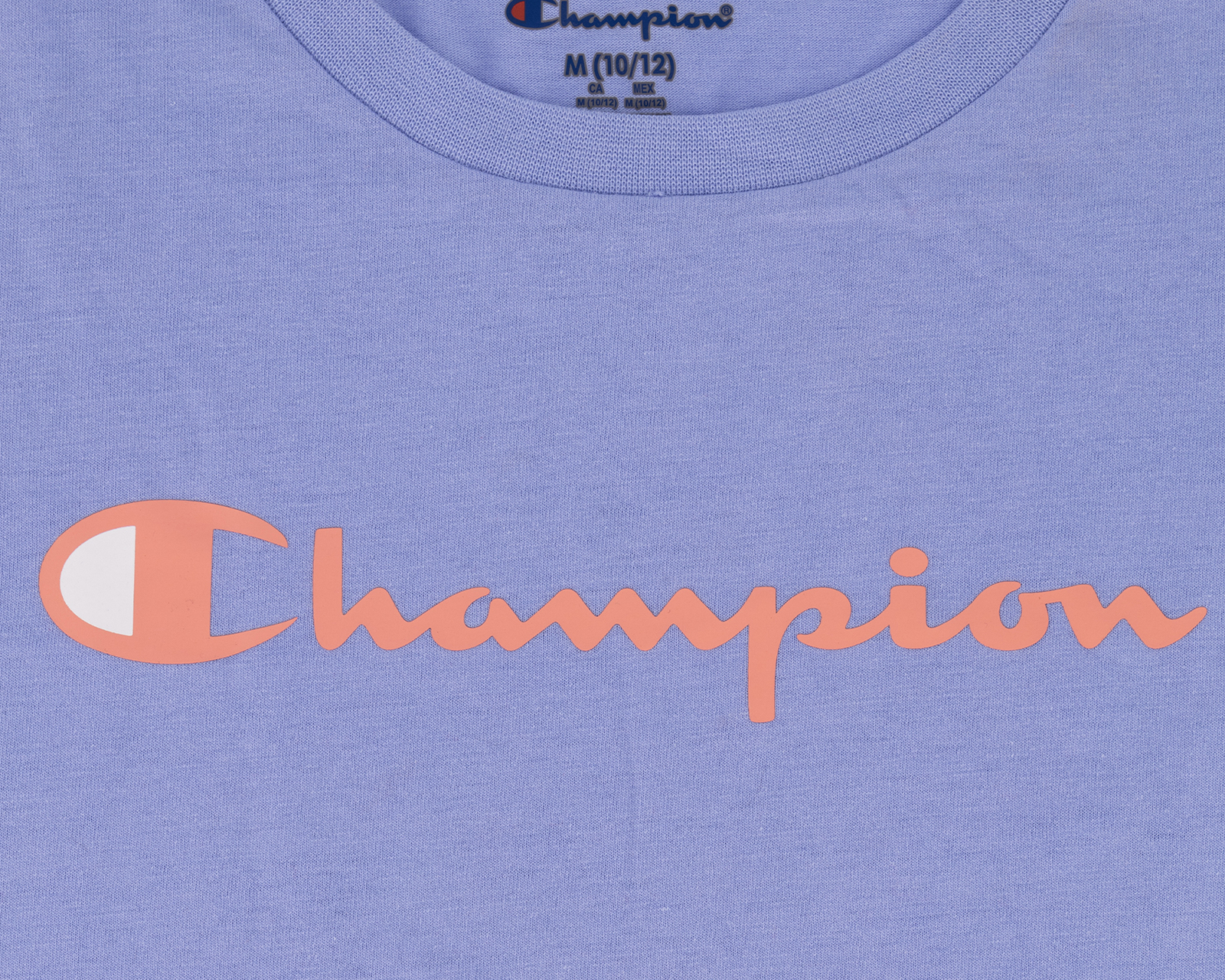 Foto 4 | Foto 4 | Playera de Cuello Redondo Morada Champion para Niña