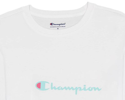 Foto 3 | Foto 3 | Playera de Cuello Redondo Blanca Champion para Niña