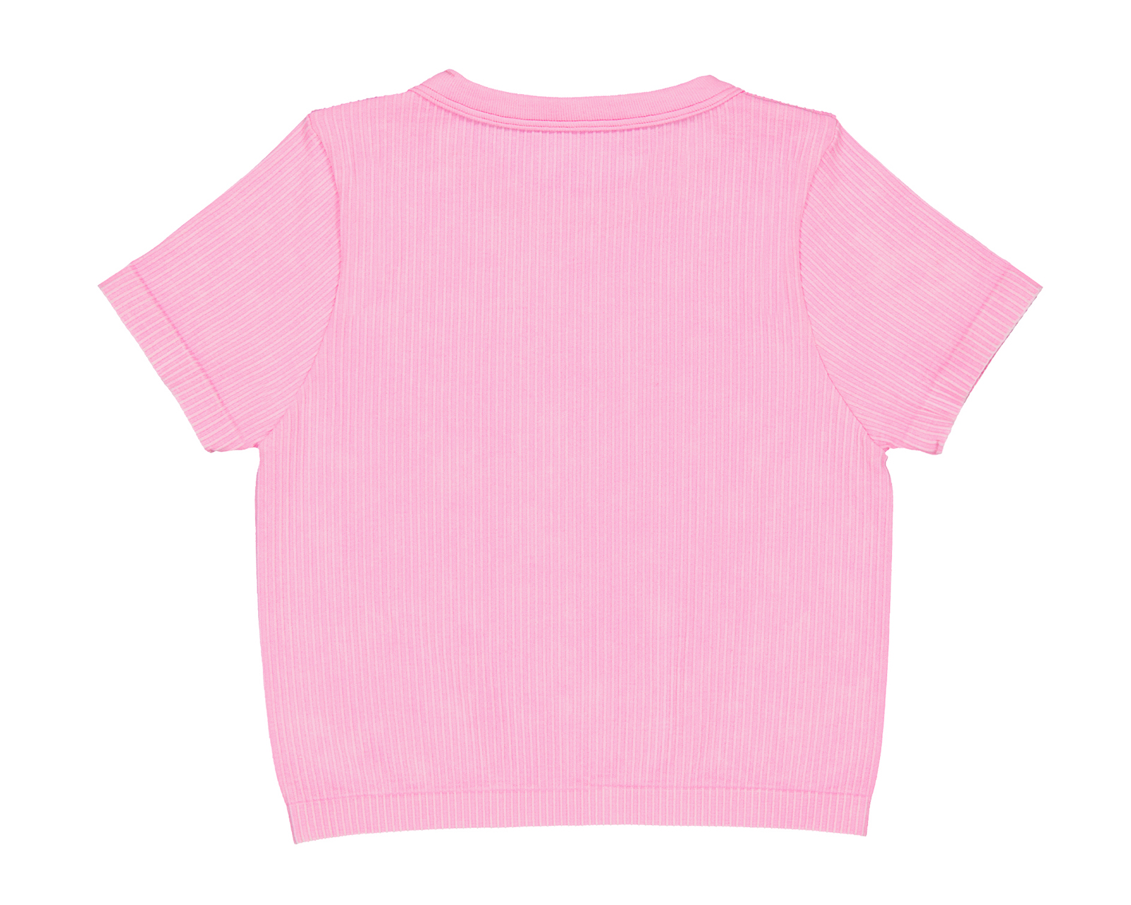 Foto 3 pulgar | Foto 2 | Playera de Cuello Redondo Rosa Champion para Niña