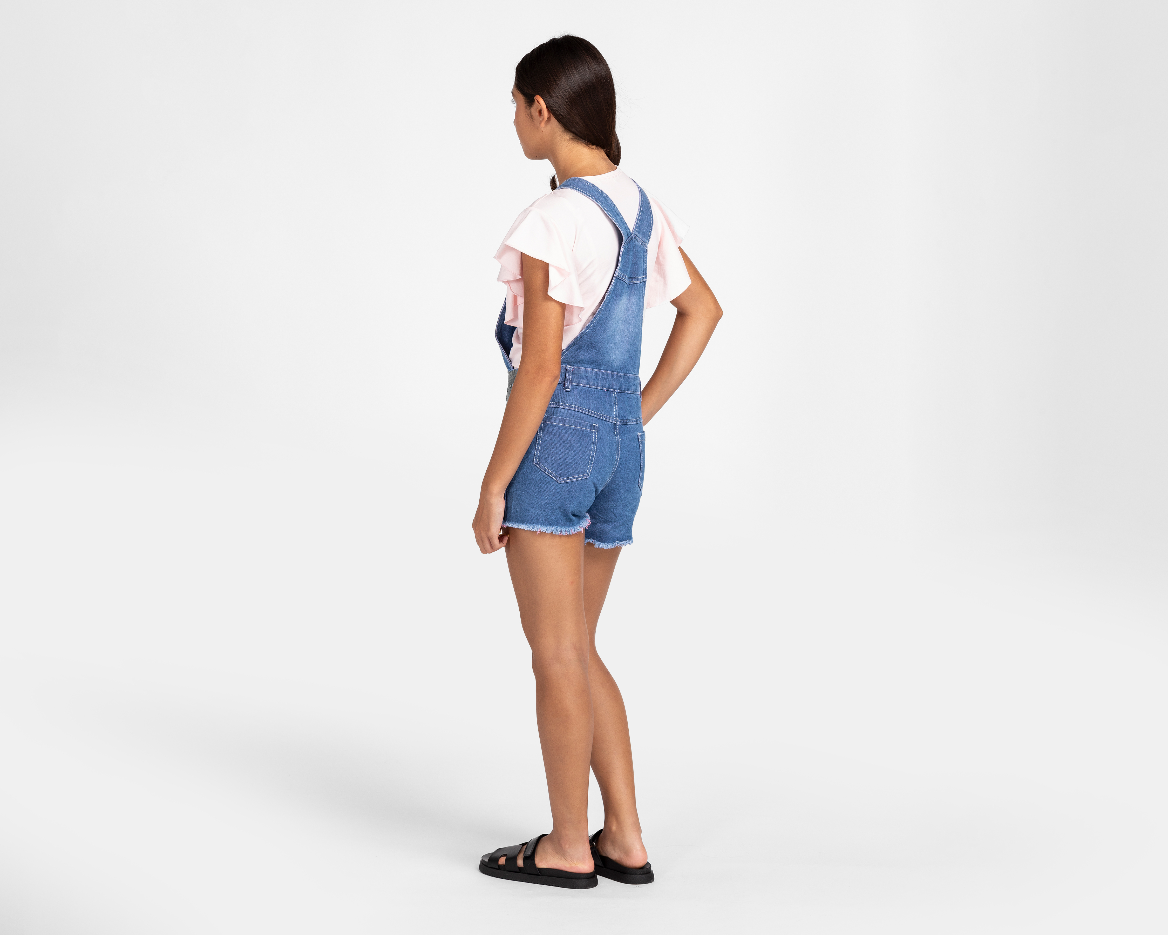 Foto 4 pulgar | Foto 3 | Overol y Playera Boopsy para Niña