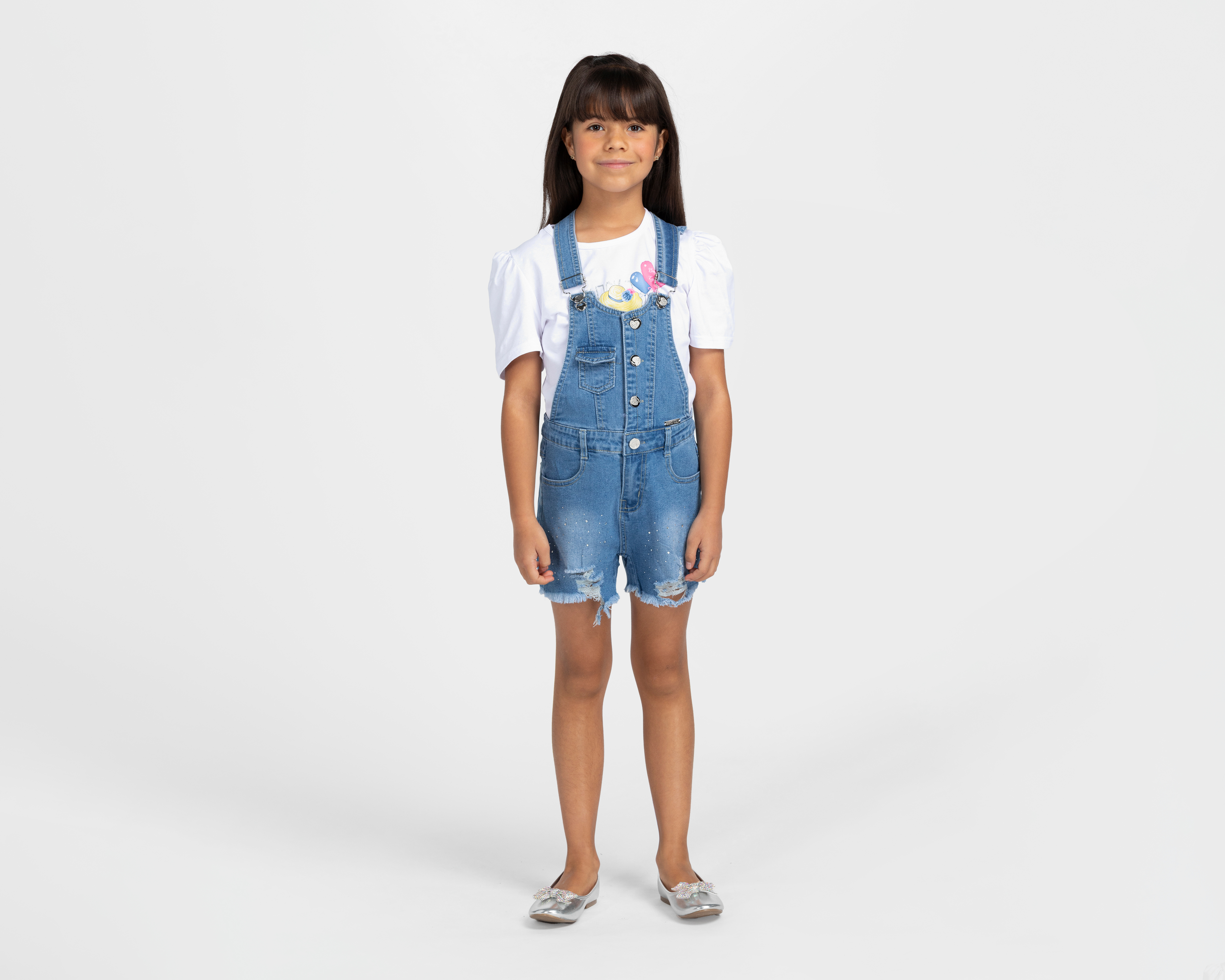 Overol y Playera Boopsy para Niña