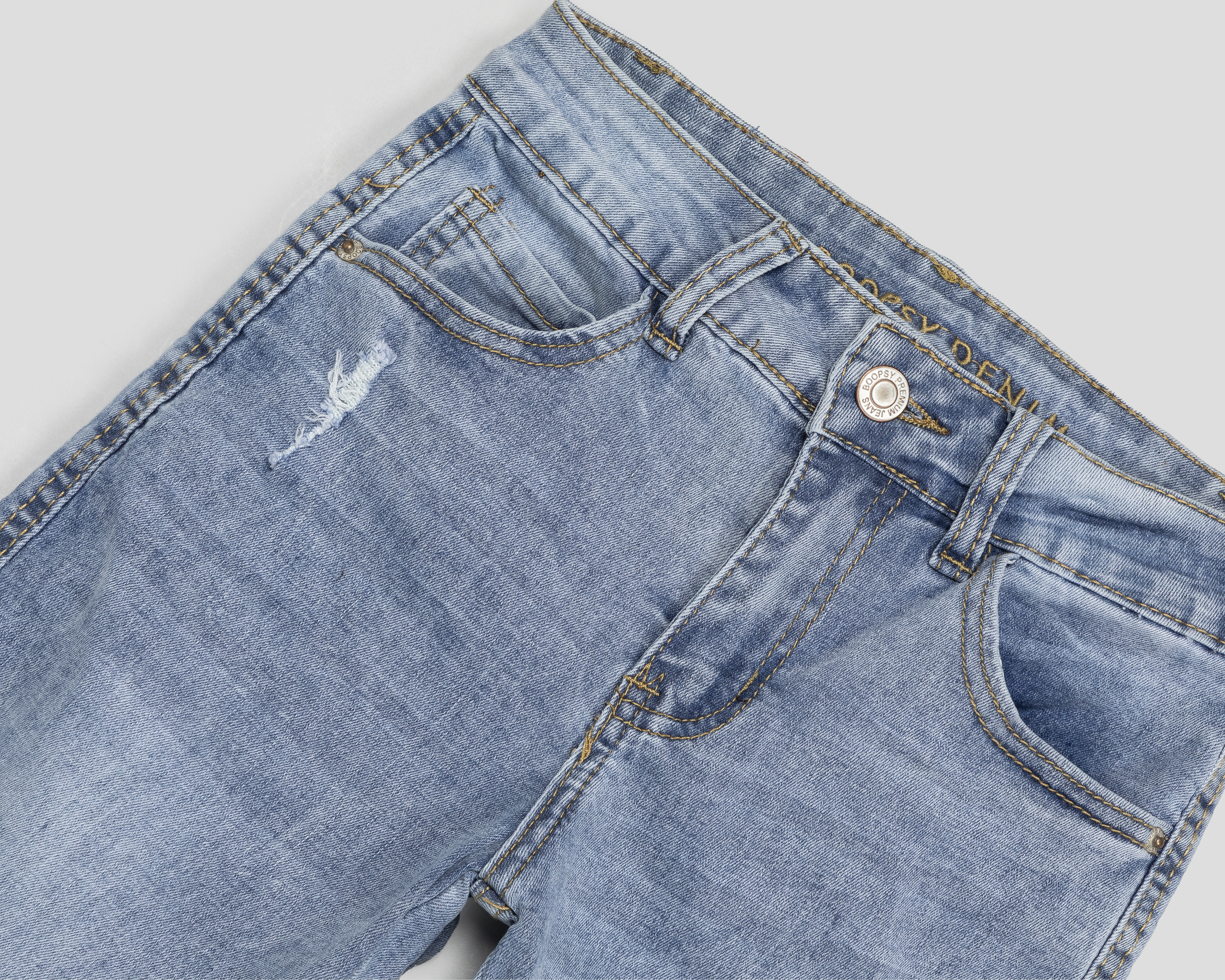 Foto 4 pulgar | Foto 3 | Pantalón Boopsy Recto para Niña