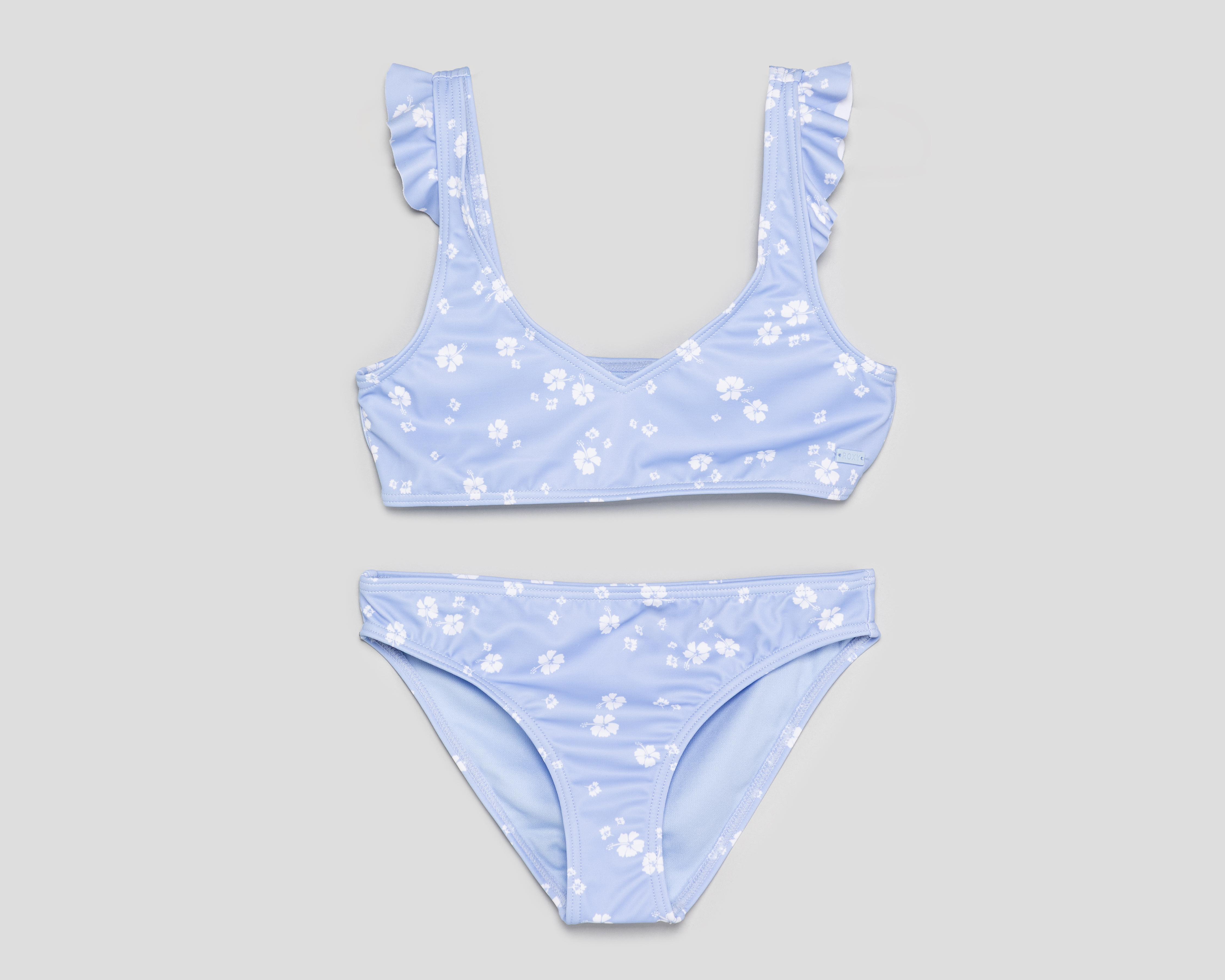 Foto 2 pulgar | Foto 1 | Traje de Baño Roxy Floral para Niña 2 Piezas