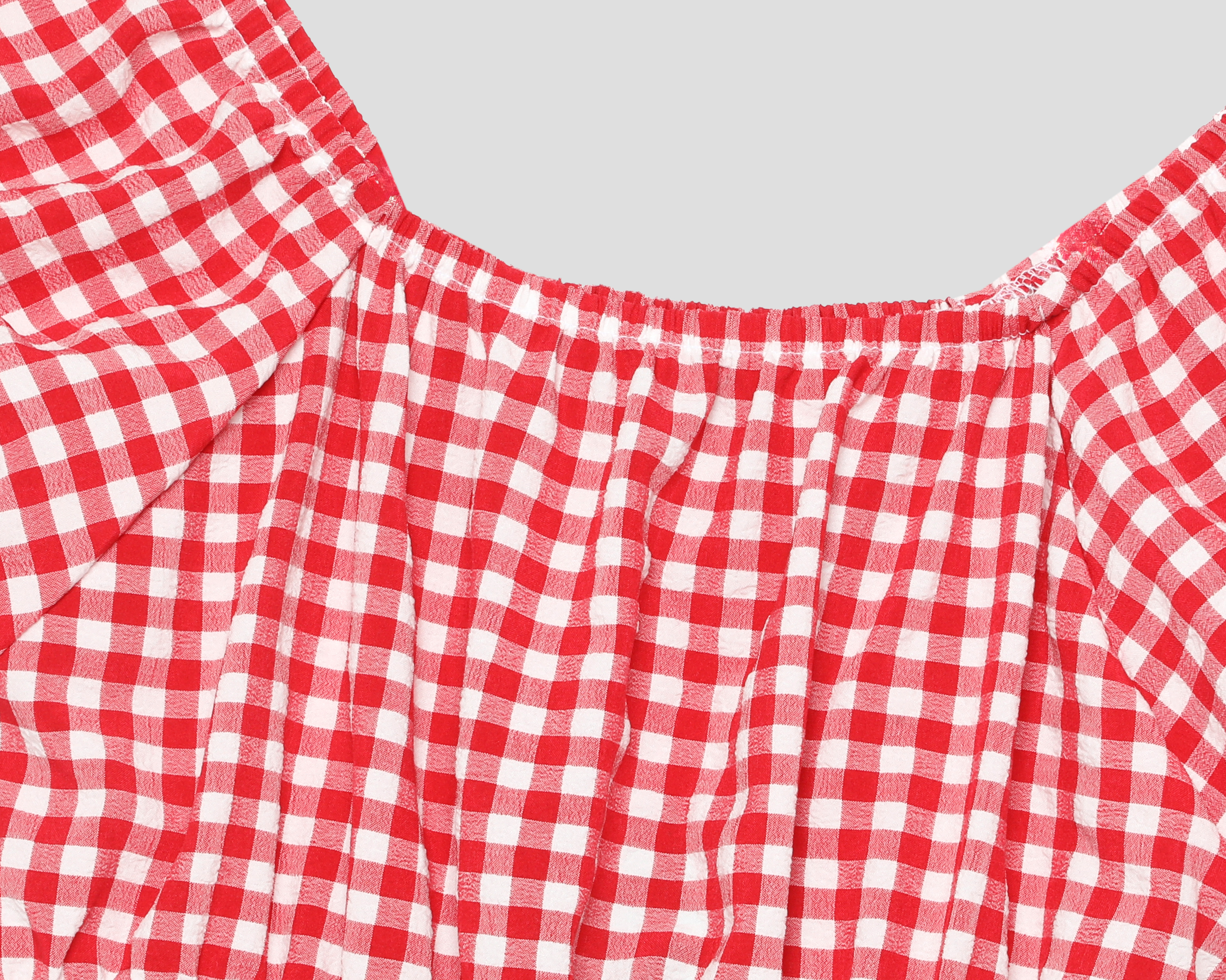 Foto 4 pulgar | Foto 3 | Blusa de Cuello Cuadrado Roja Girls Attitude para Niña