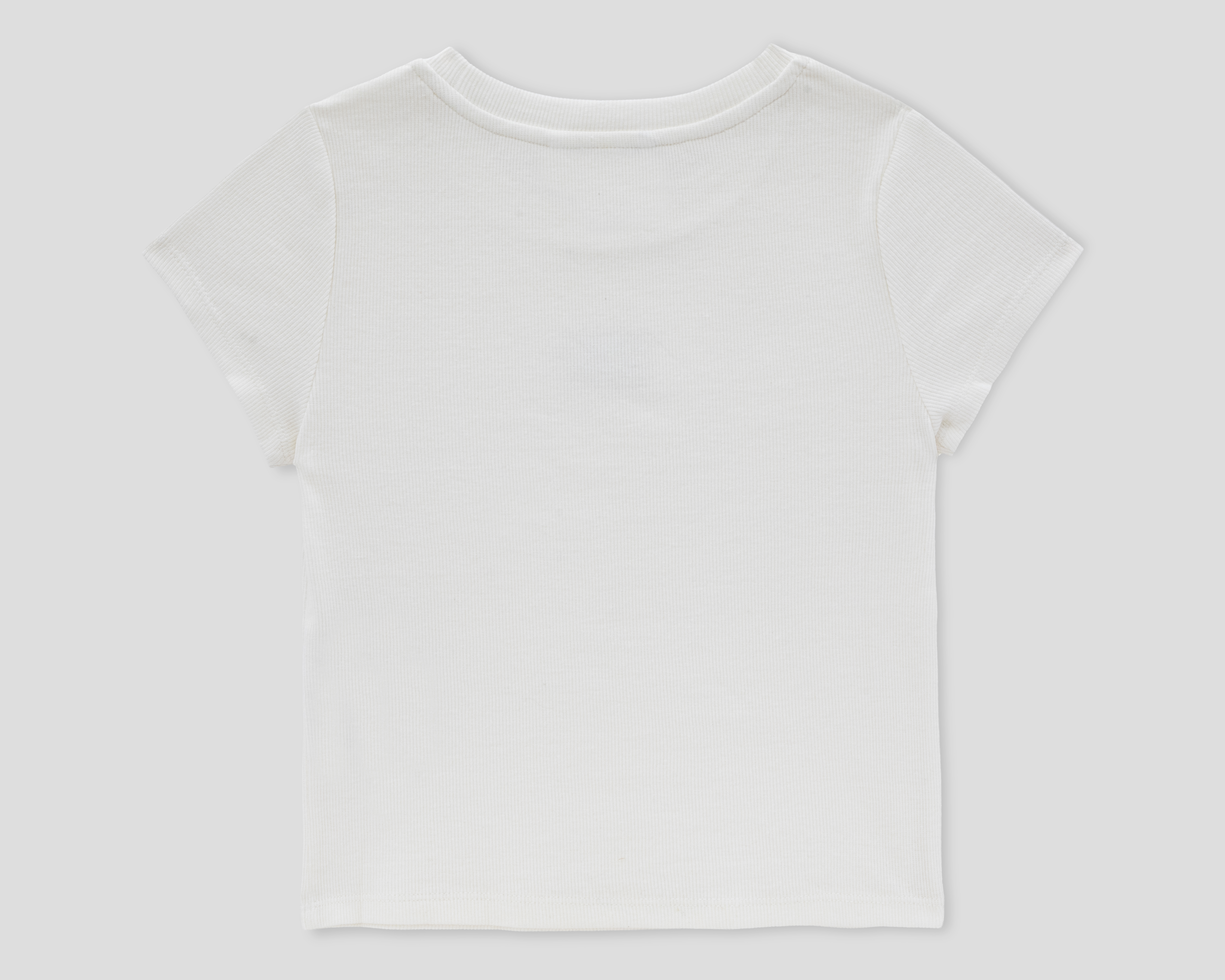 Foto 3 pulgar | Foto 2 | Playera Cuello Redondo Blanca Calvin Klein para Niña