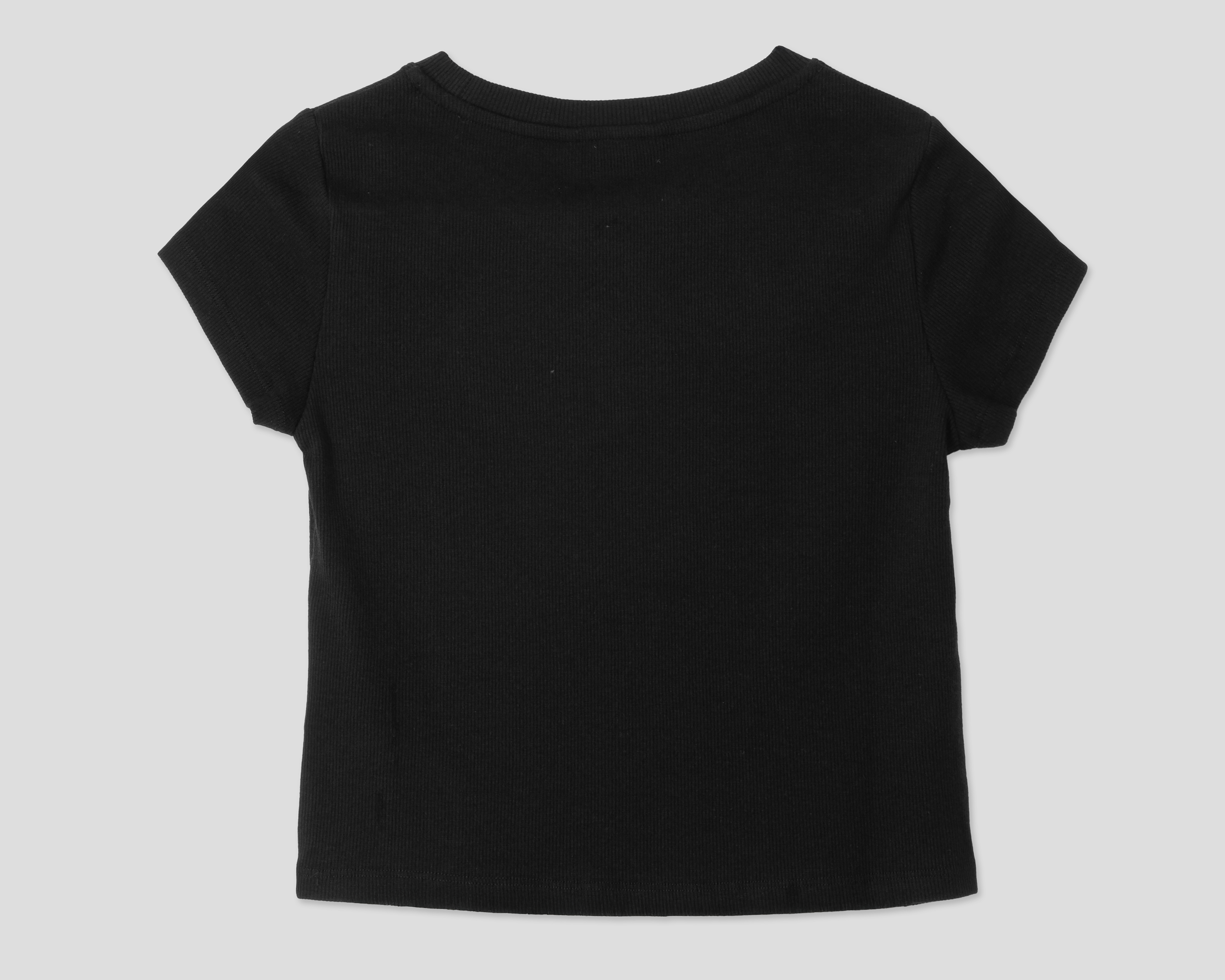 Foto 2 | Foto 2 | Playera de Cuello Redondo Negra Calvin Klein para Niña