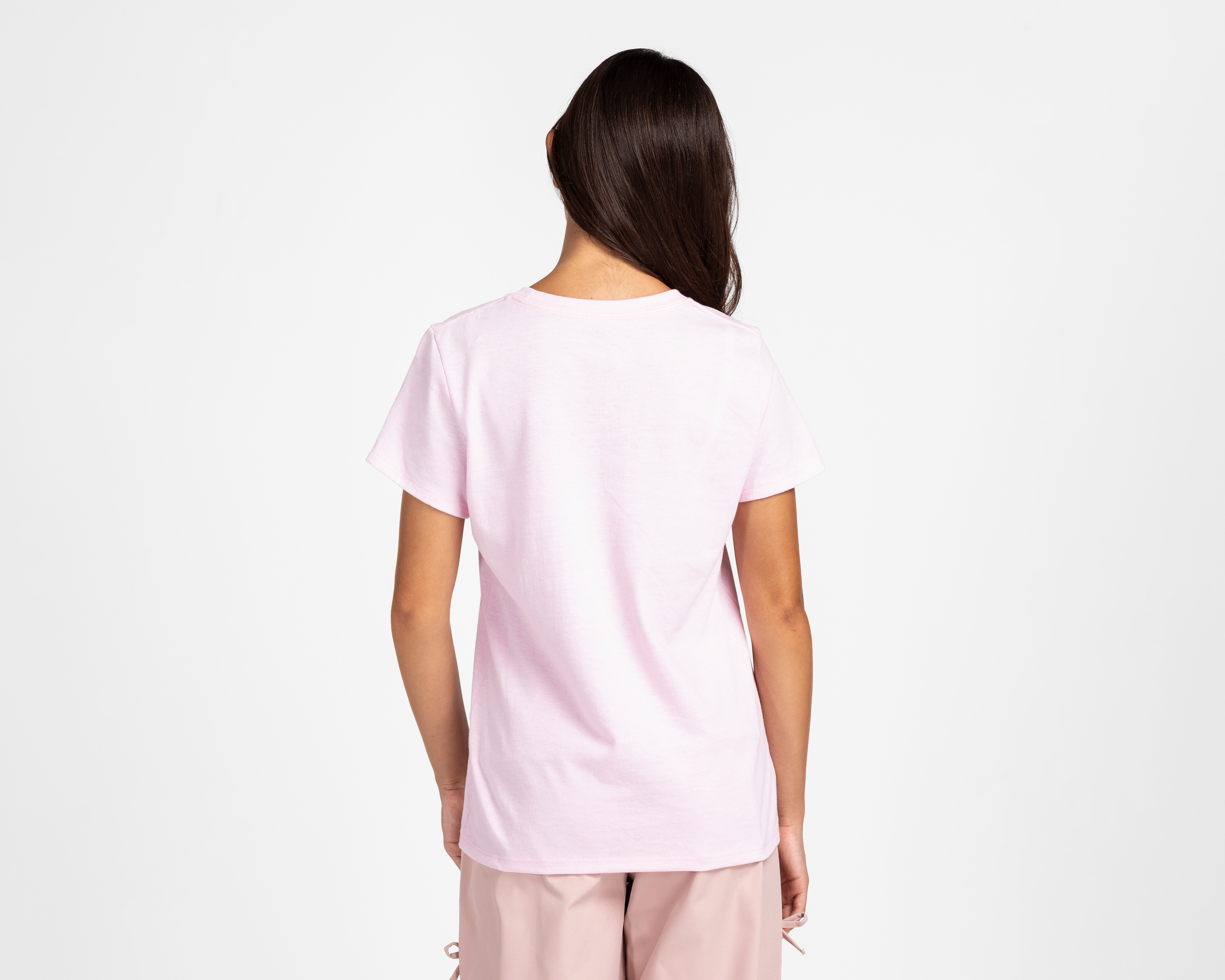 Foto 4 pulgar | Foto 3 | Playera de Cuello Redondo Rosa Action Gear Juvenil