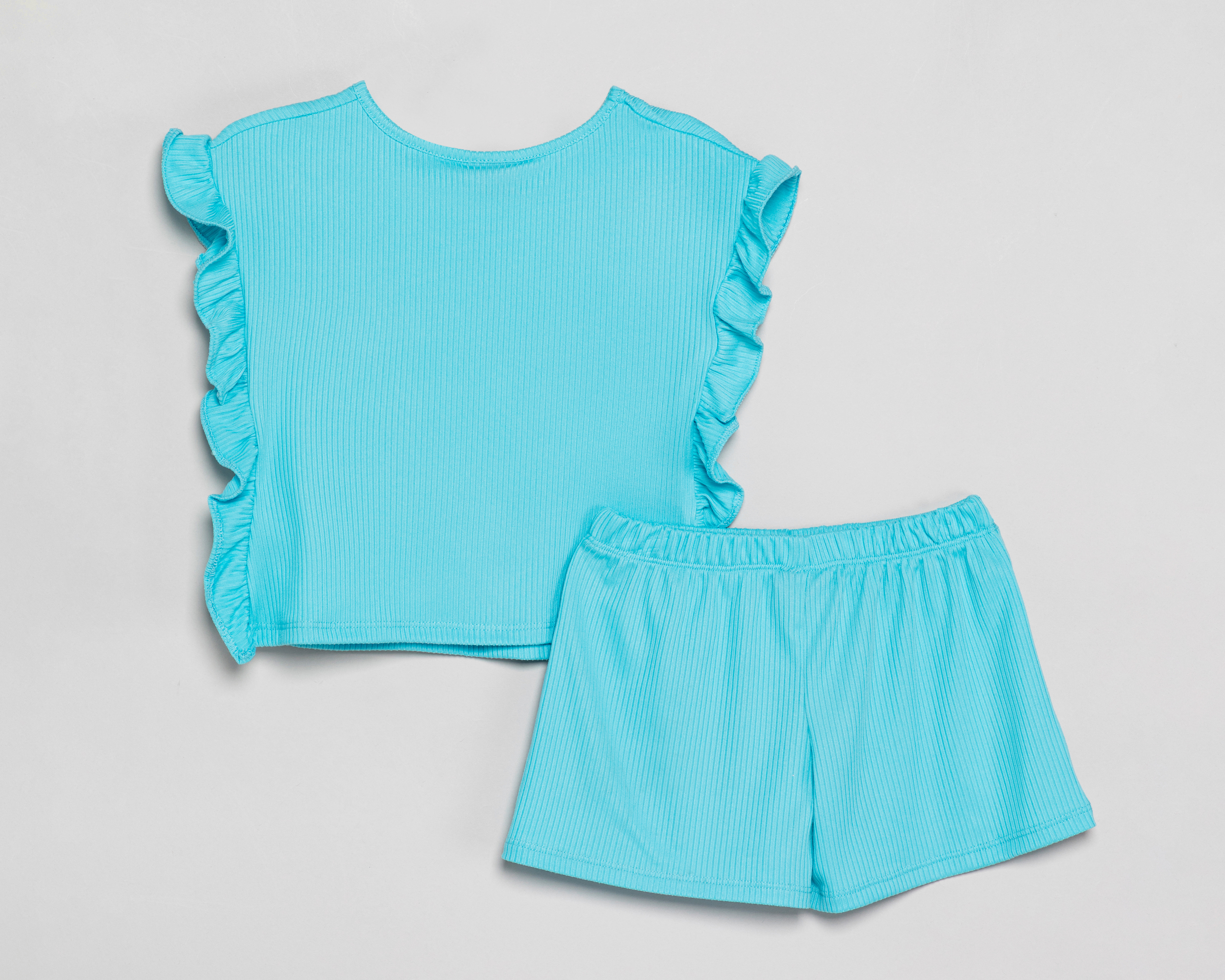 Foto 2 | Foto 2 | Playera y Short Barbie para Niña