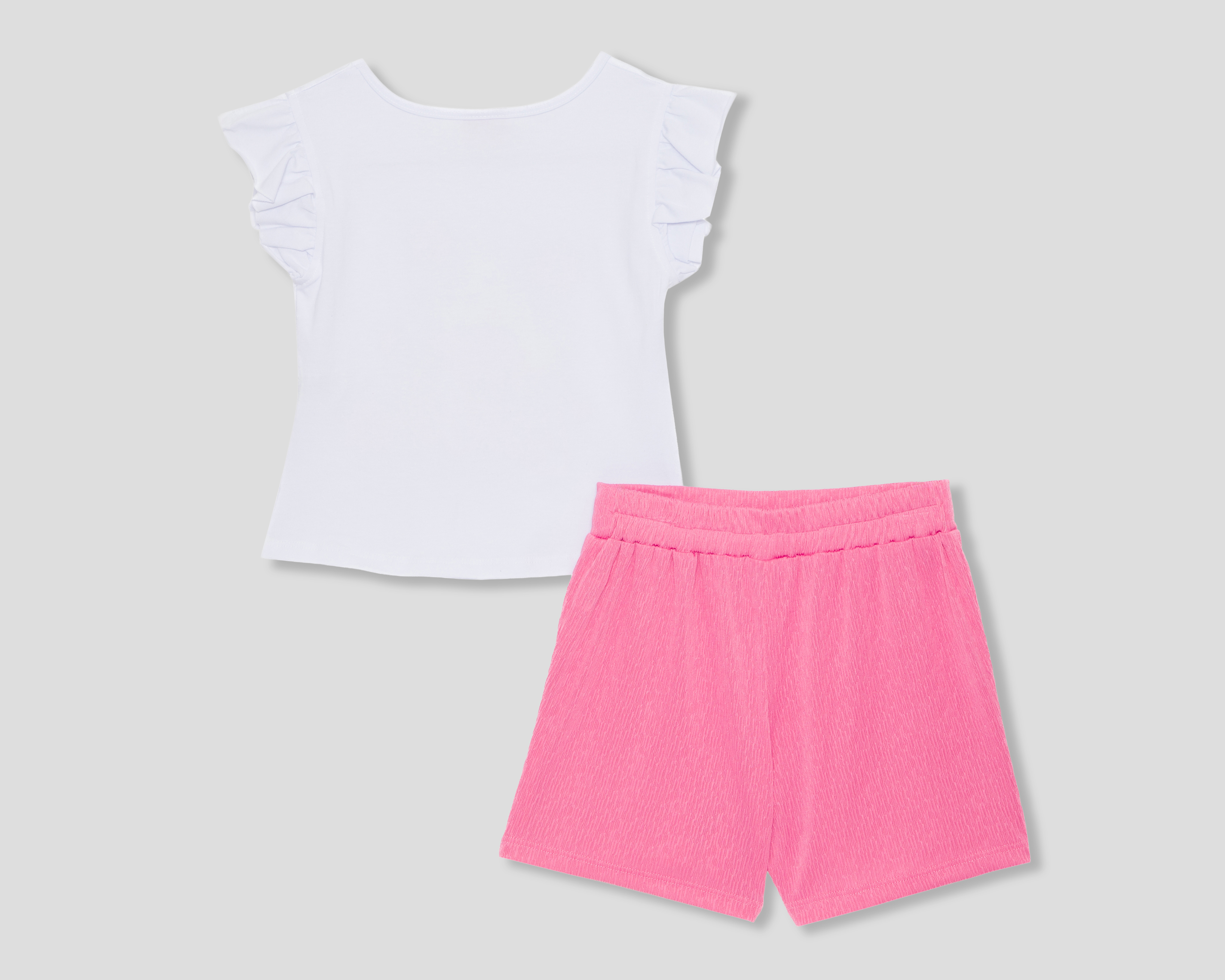 Foto 2 | Foto 2 | Playera y Short Barbie para Niña