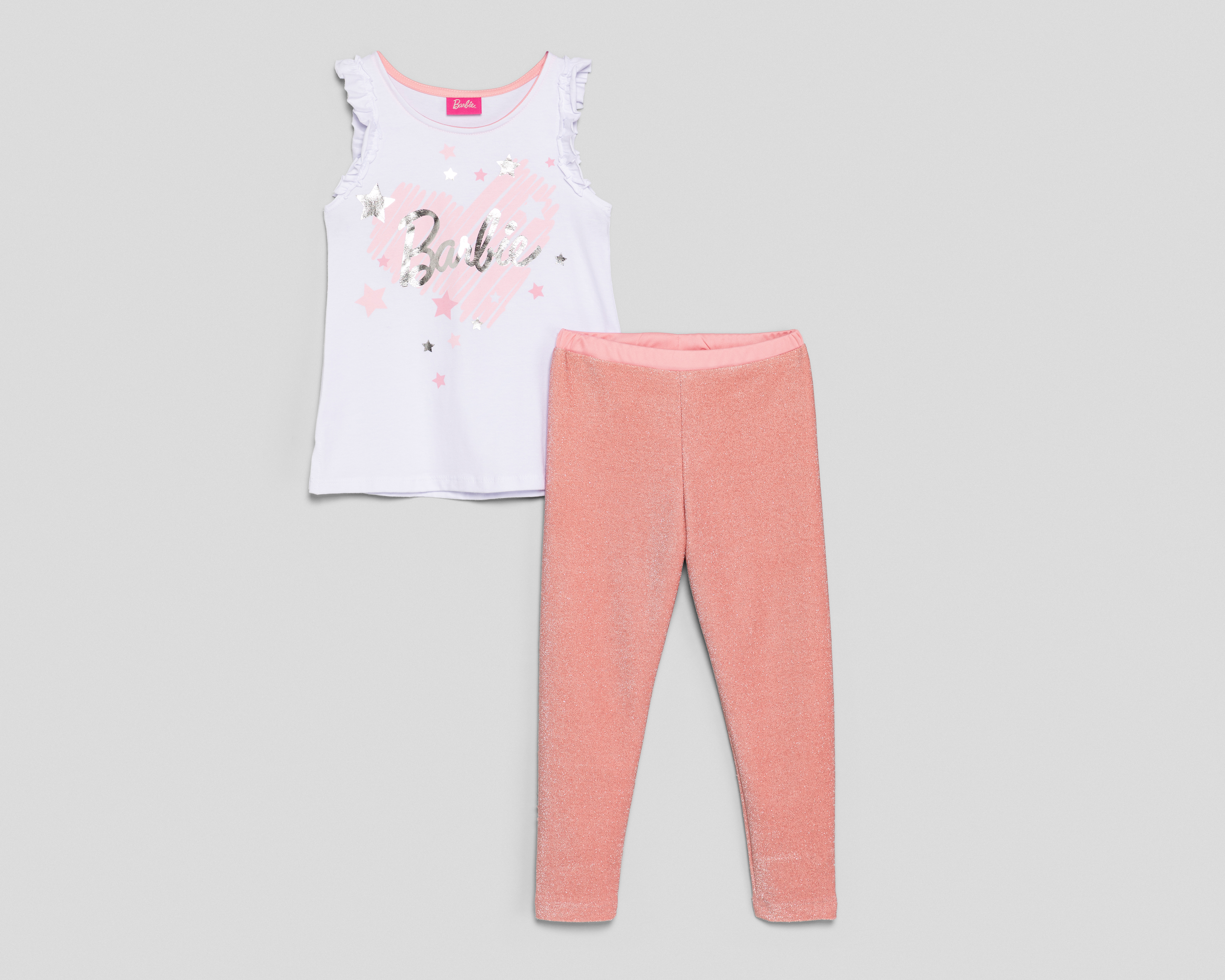 Foto 1 | Foto 1 | Playera y Pantalón Barbie para Niña