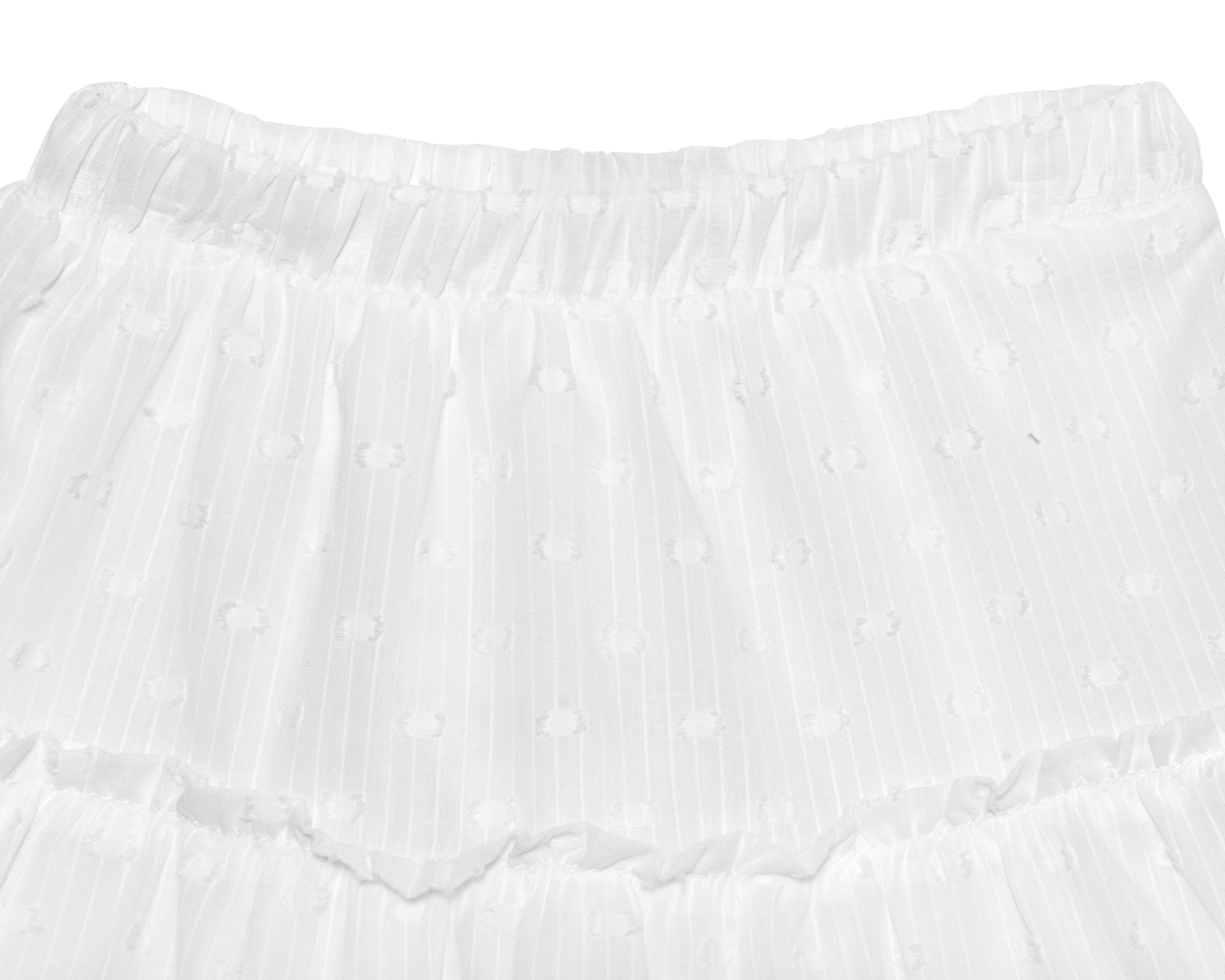 Foto 3 | Foto 3 | Falda Blanca Refill para Niña