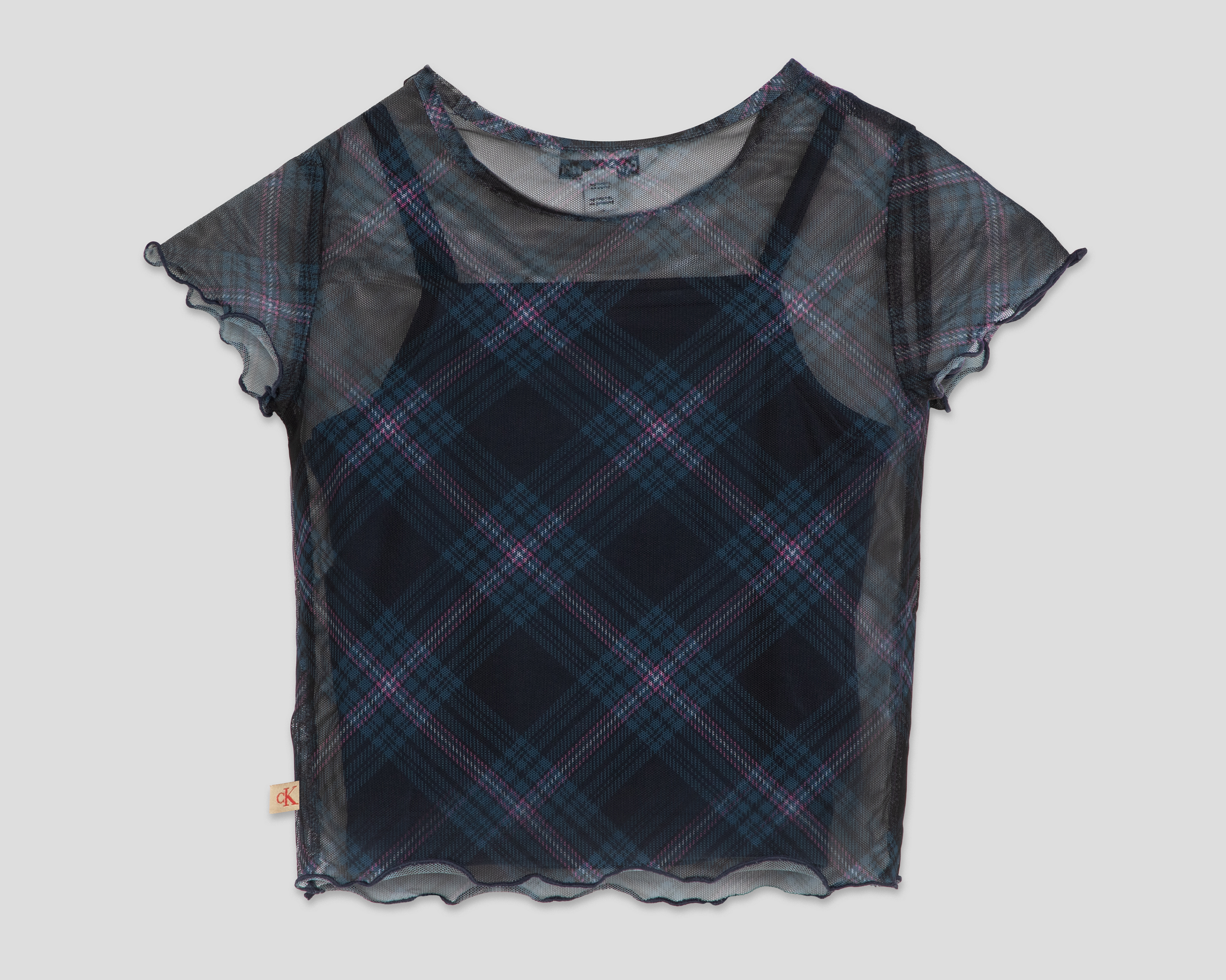 Foto 2 | Foto 2 | Blusa Cuello Redondo Negra Calvin Klein para Niña