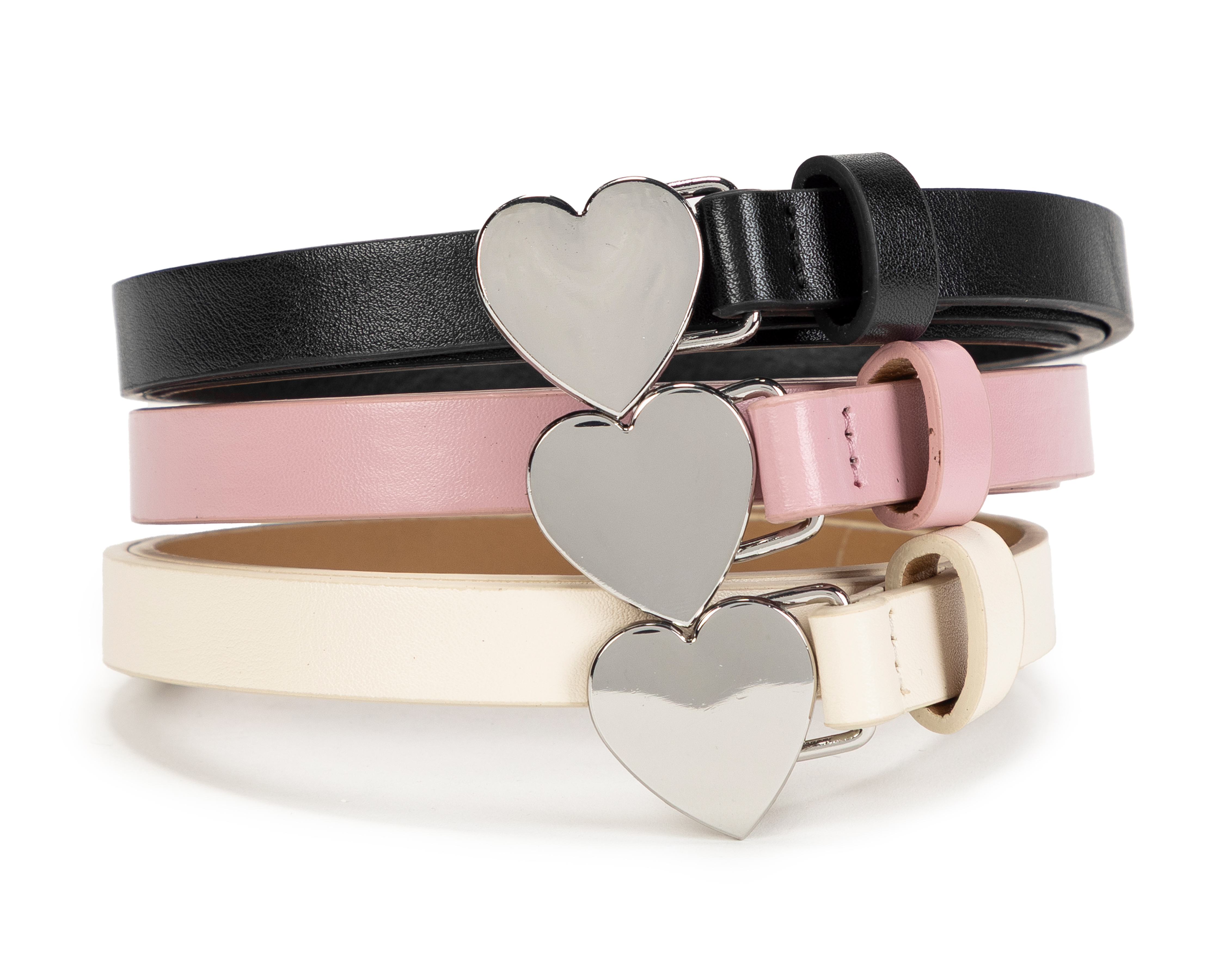 Foto 2 pulgar | Foto 1 | Cinturón para Niña Girls Attitude 3 Piezas