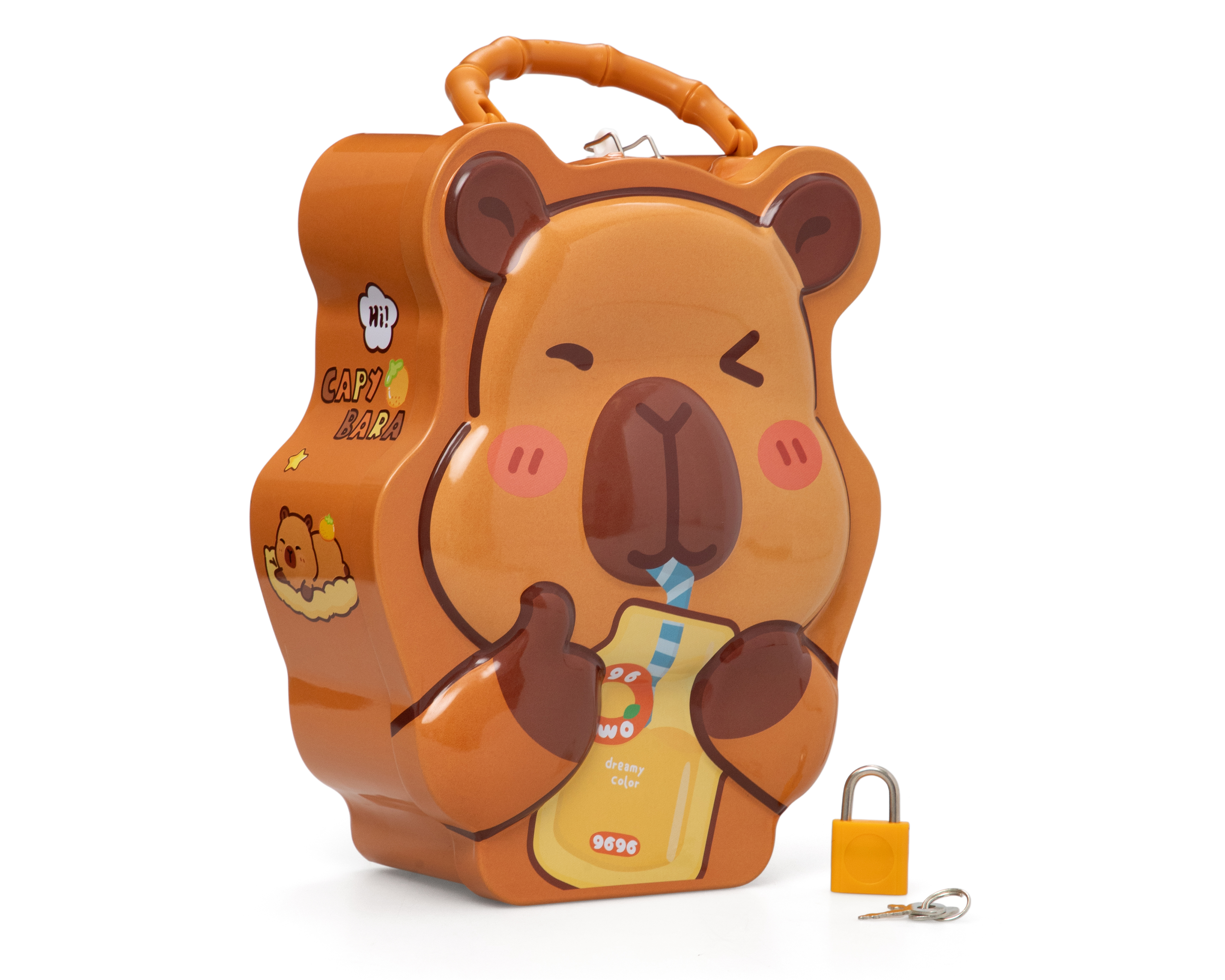 Foto 2 pulgar | Foto 1 | Alcancía de Capibara de Metal