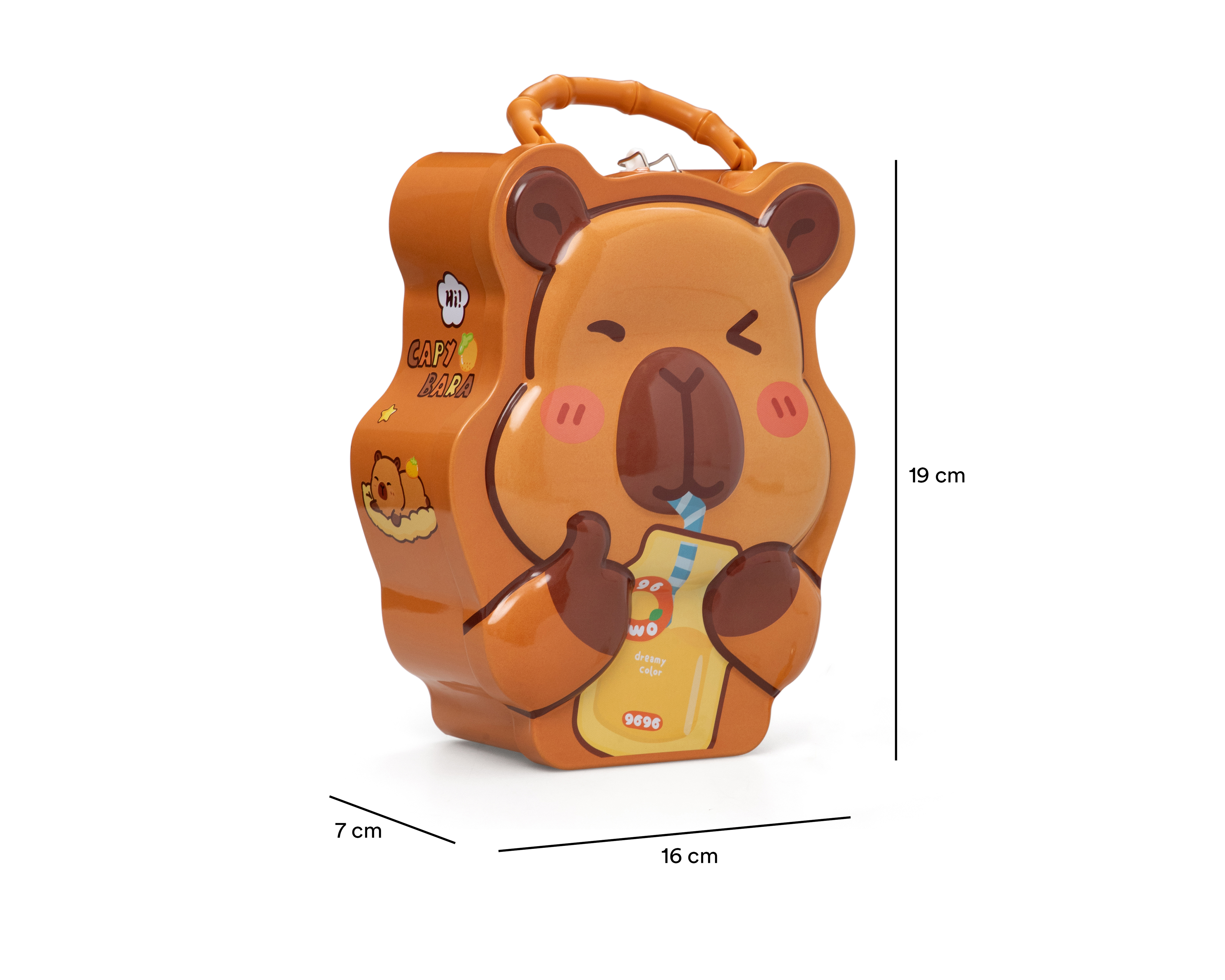 Foto 5 | Foto 5 | Alcancía de Capibara de Metal