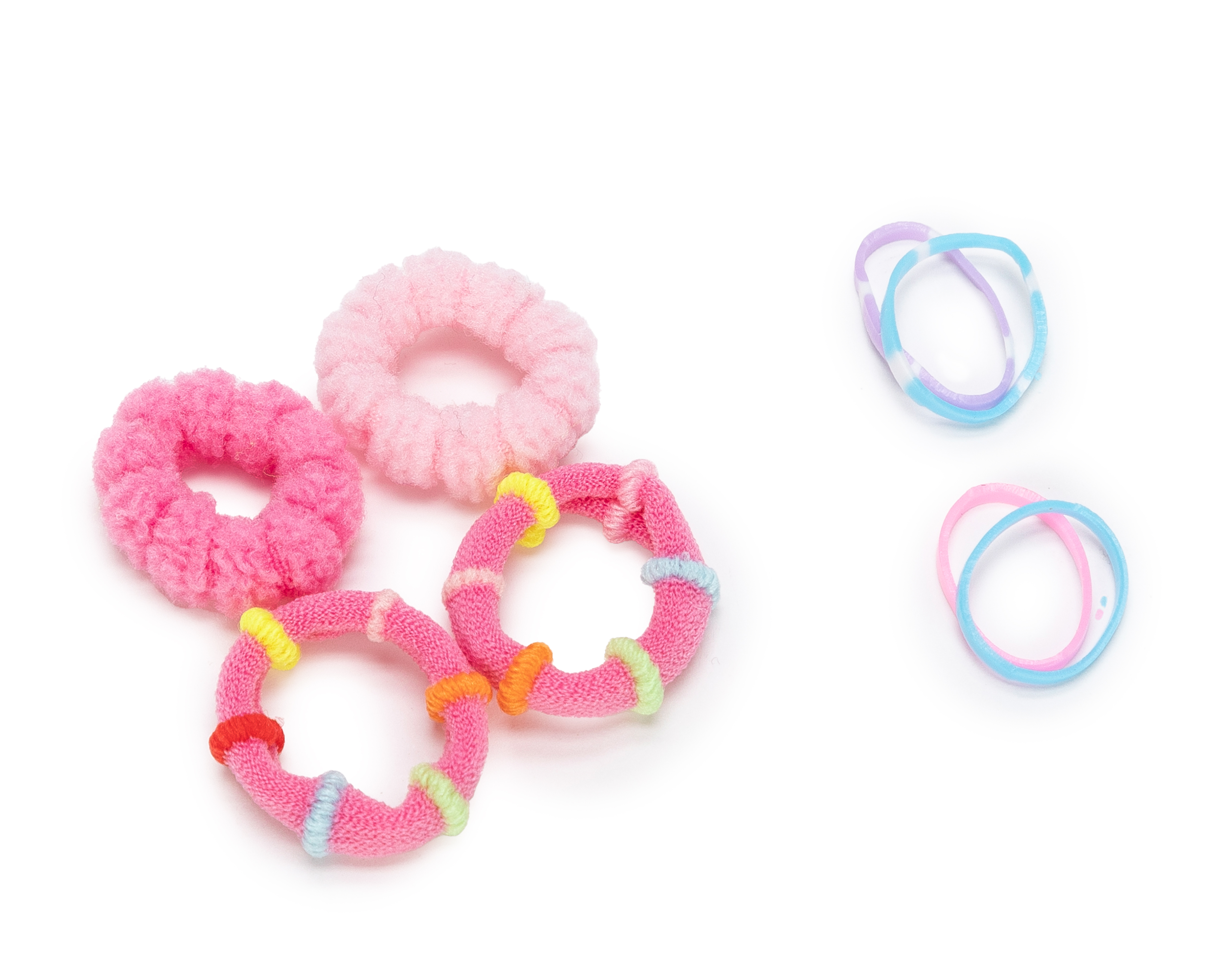 Foto 3 pulgar | Foto 2 | Ligas para Cabello Girls Attitude Multicolor