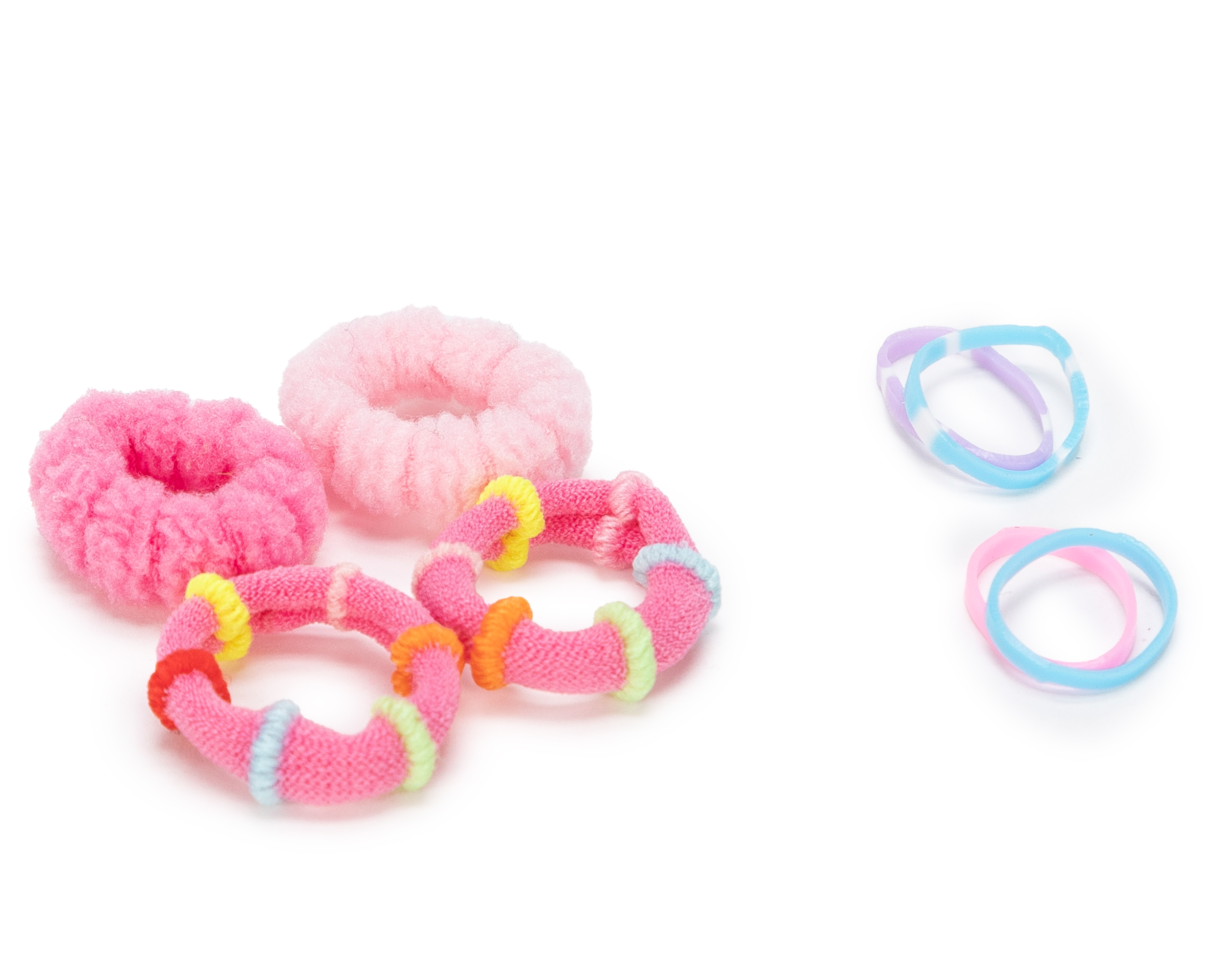 Foto 4 pulgar | Foto 3 | Ligas para Cabello Girls Attitude Multicolor