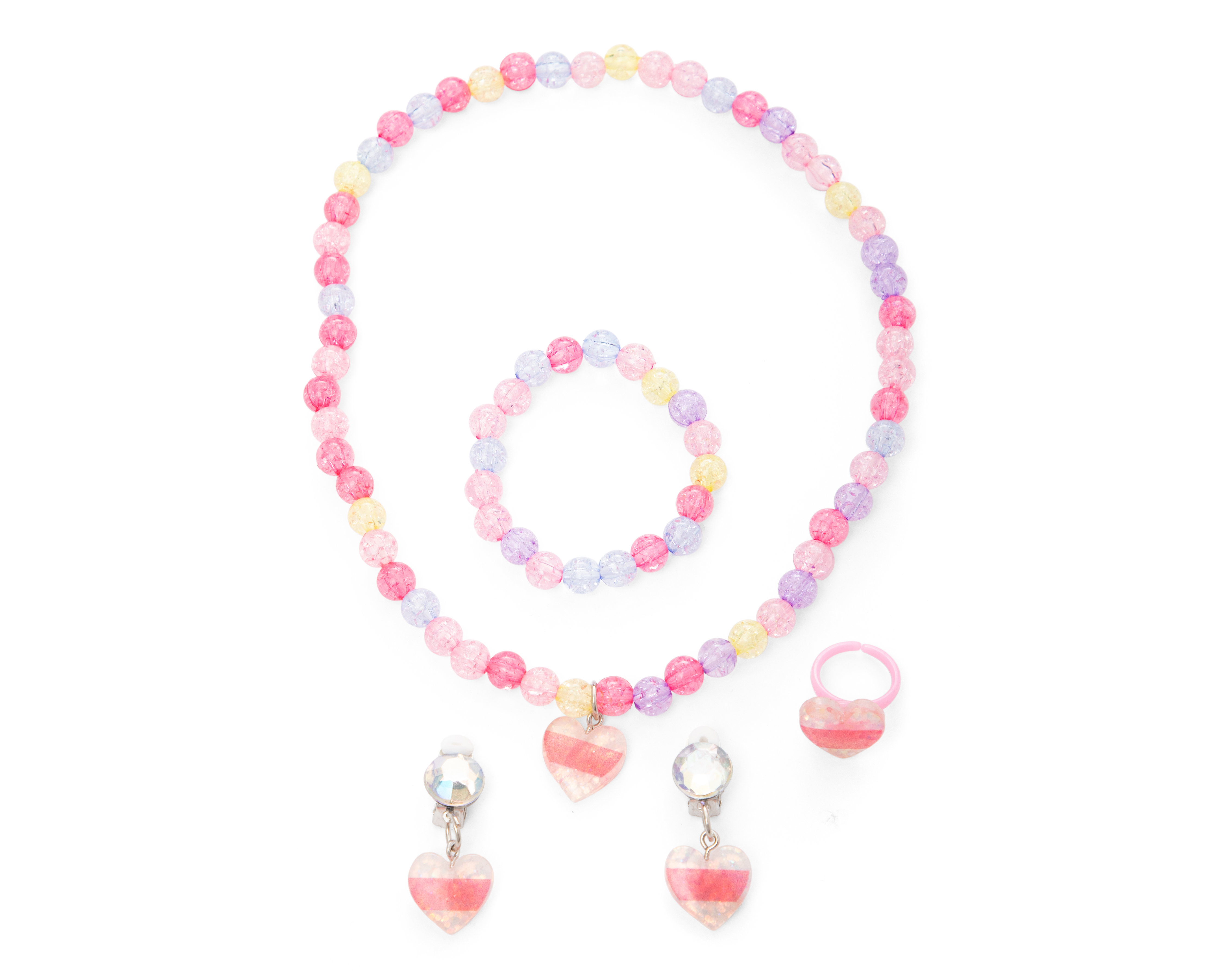 Foto 2 | Foto 2 | Juego de Collar y Pulsera para Niña Girls Attitude con Aretes y Anillo