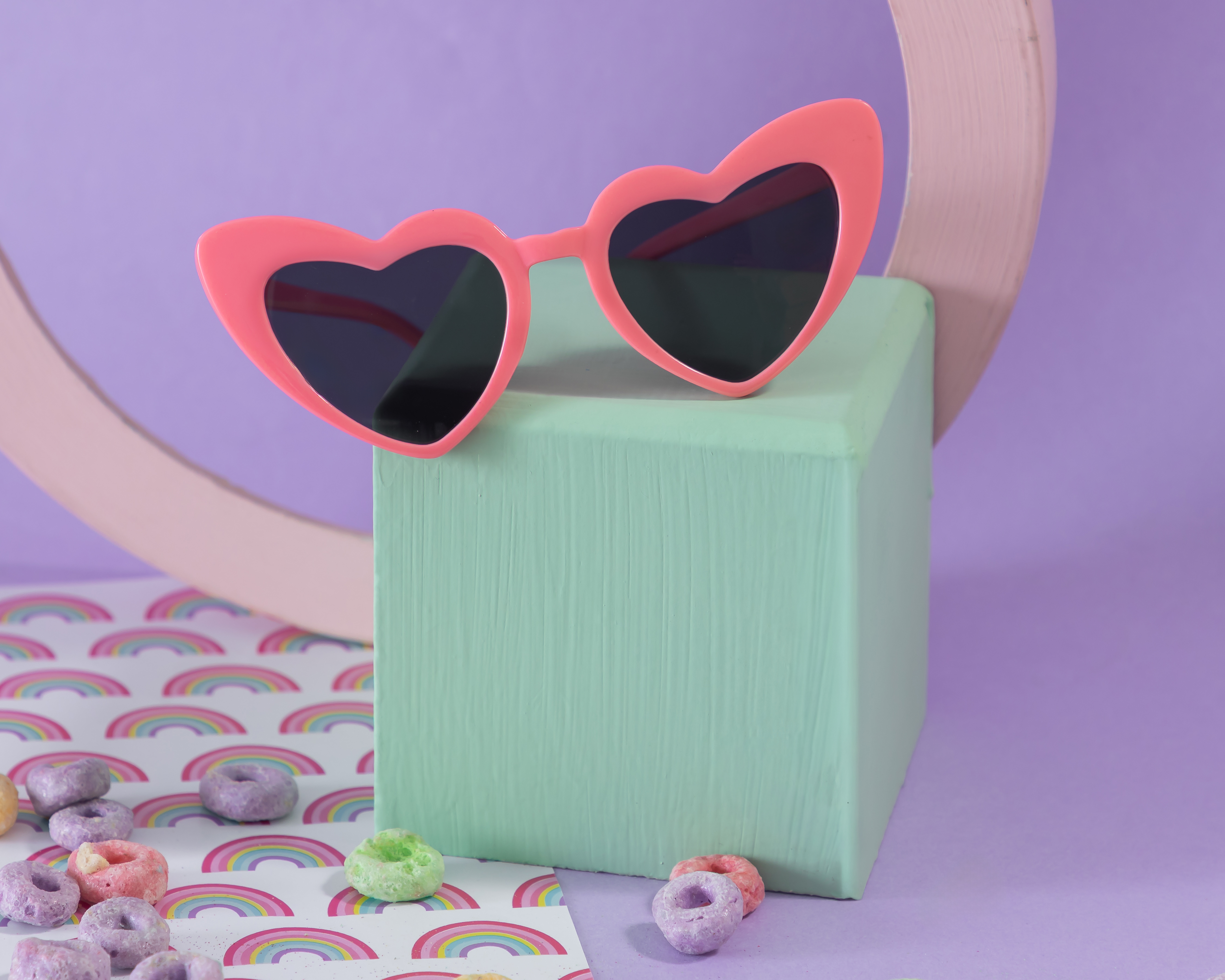 Foto 5 | Foto 5 | Lentes de Sol para Niña Girls Attitude de Corazón Rosa