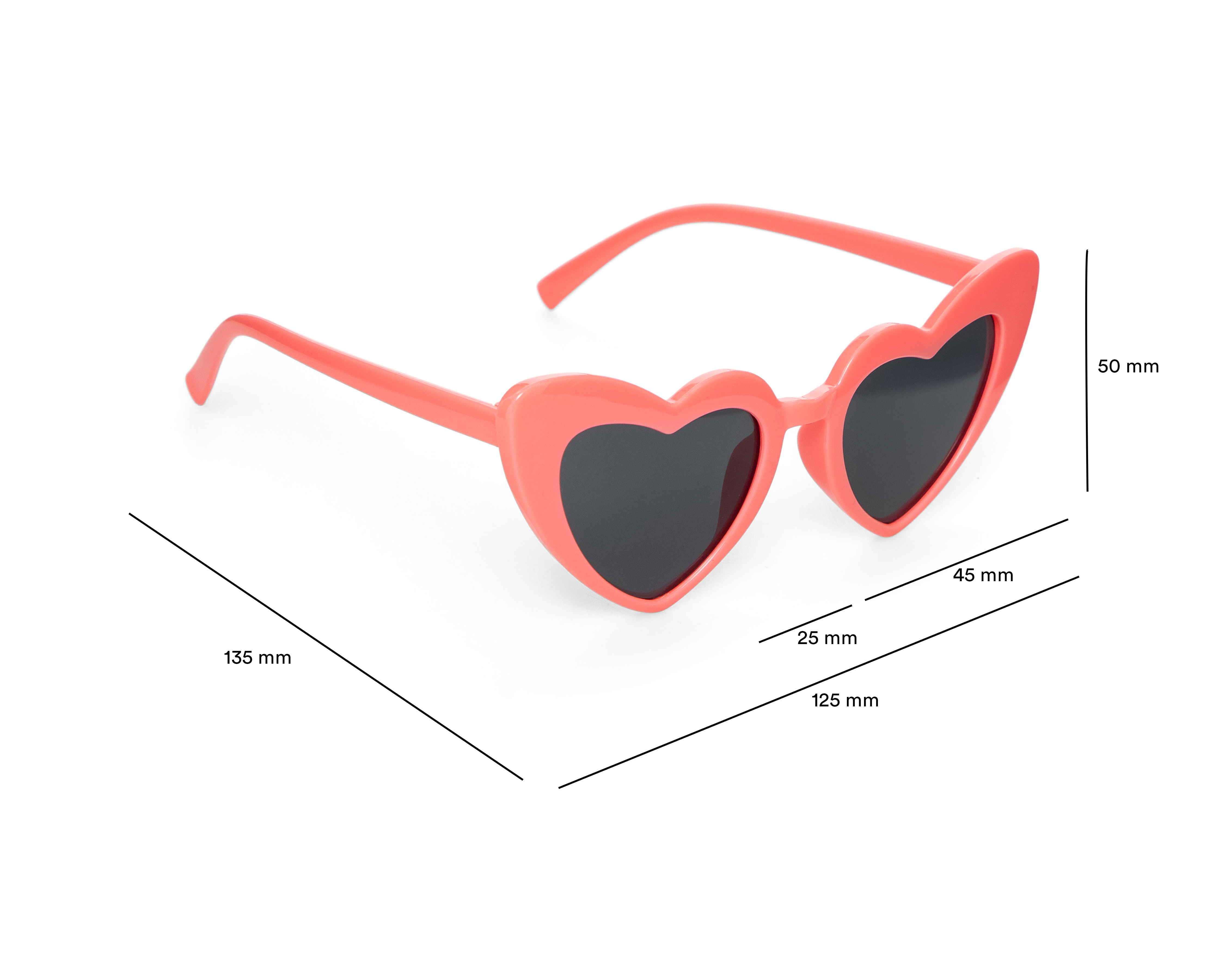 Foto 6 | Foto 6 | Lentes de Sol para Niña Girls Attitude de Corazón Rosa