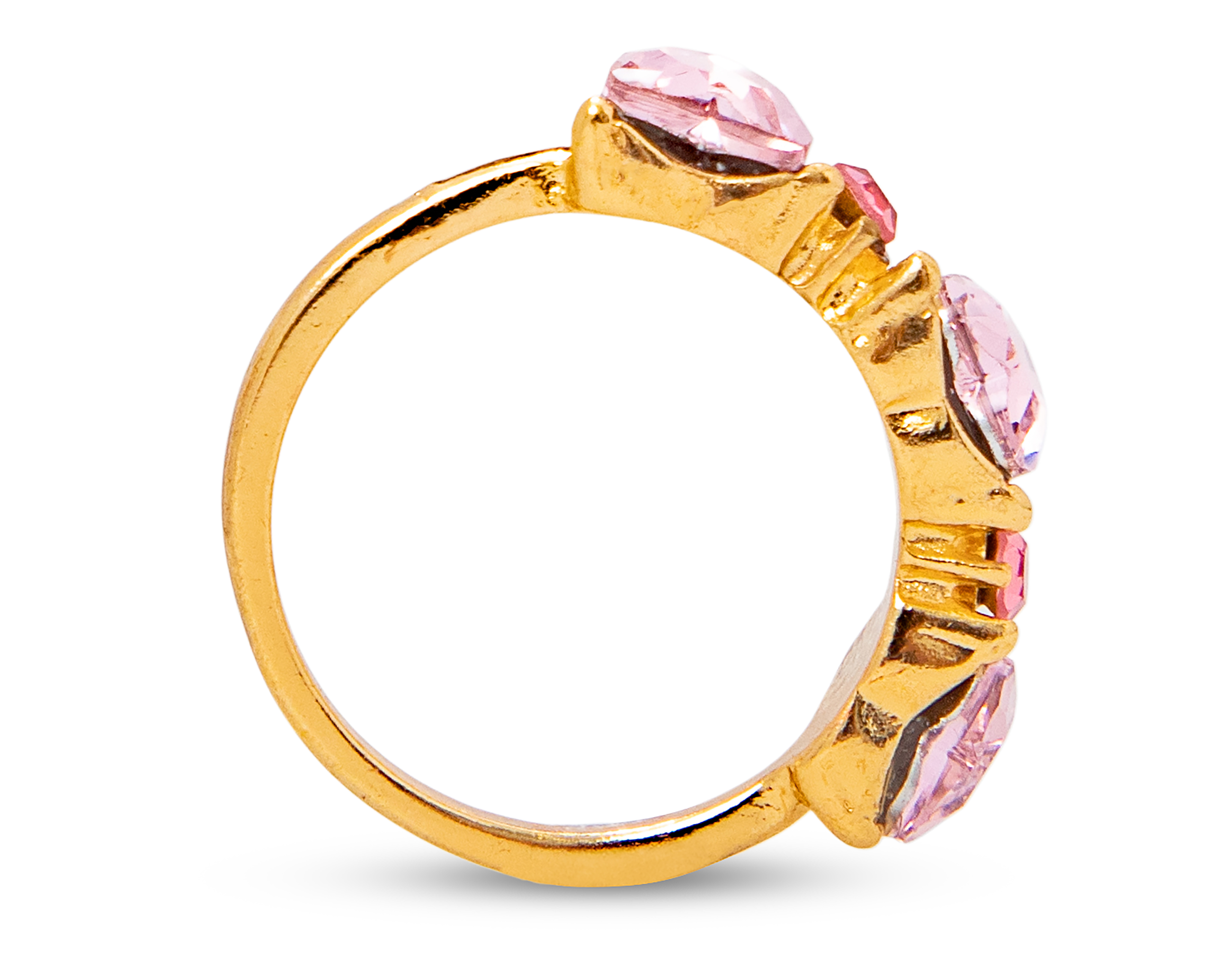 Foto 4 | Foto 4 | Anillo Dorado de Plástico 18 Forever 5 Piezas