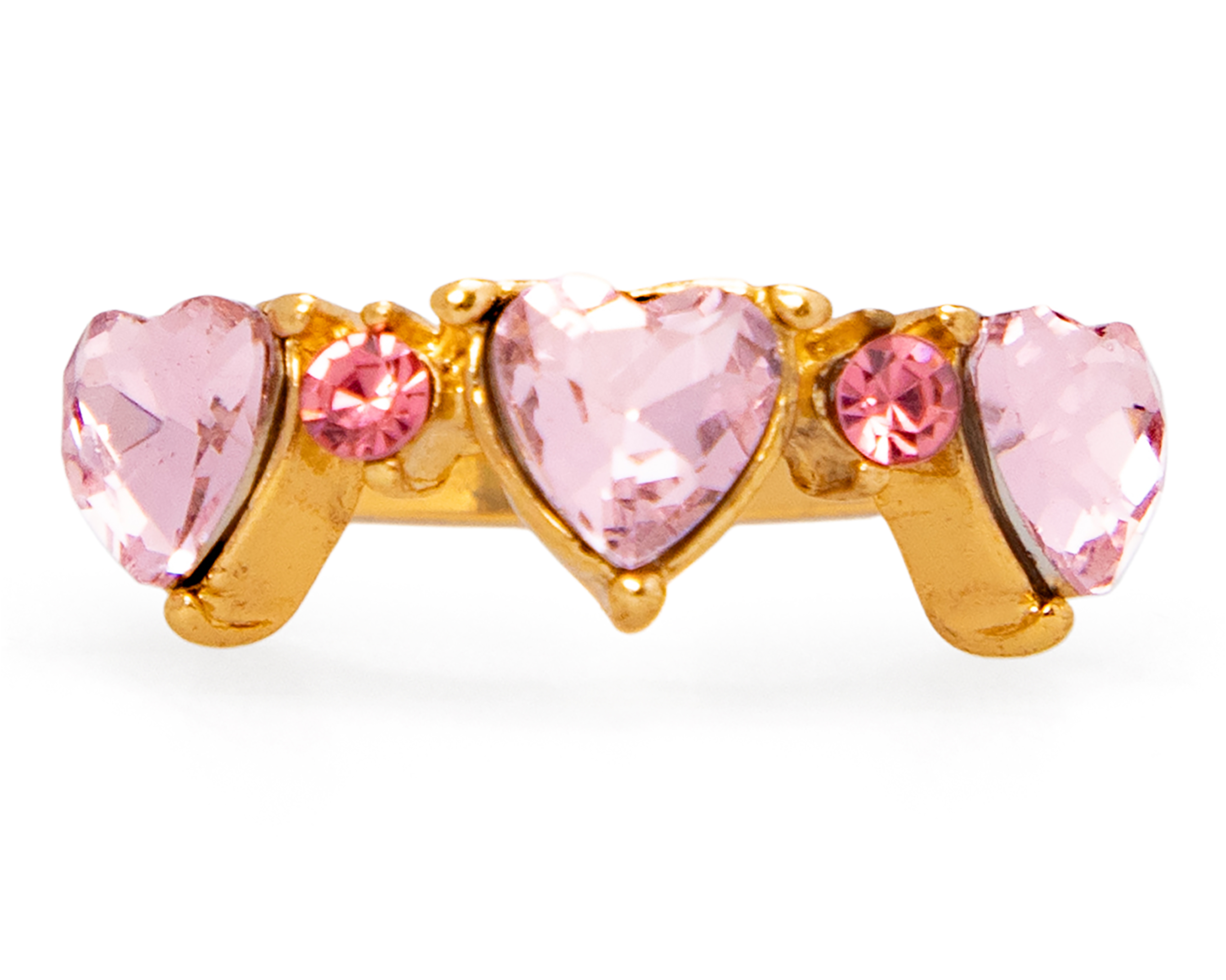 Foto 6 pulgar | Foto 5 | Anillo Dorado de Plástico 18 Forever 5 Piezas