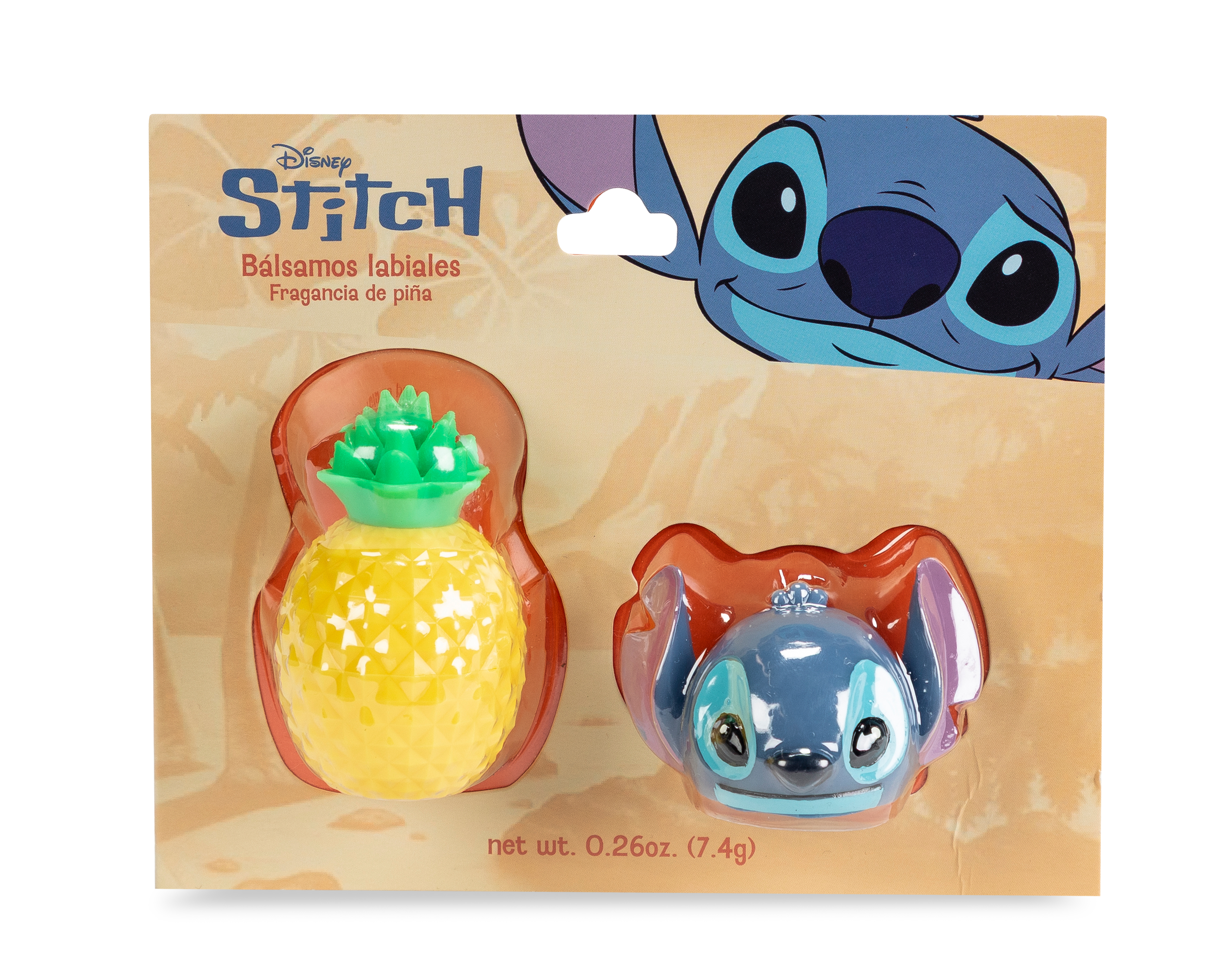 Foto 2 pulgar | Foto 1 | Bálsamo Labial Disney Lilo & Stitch 2 Piezas