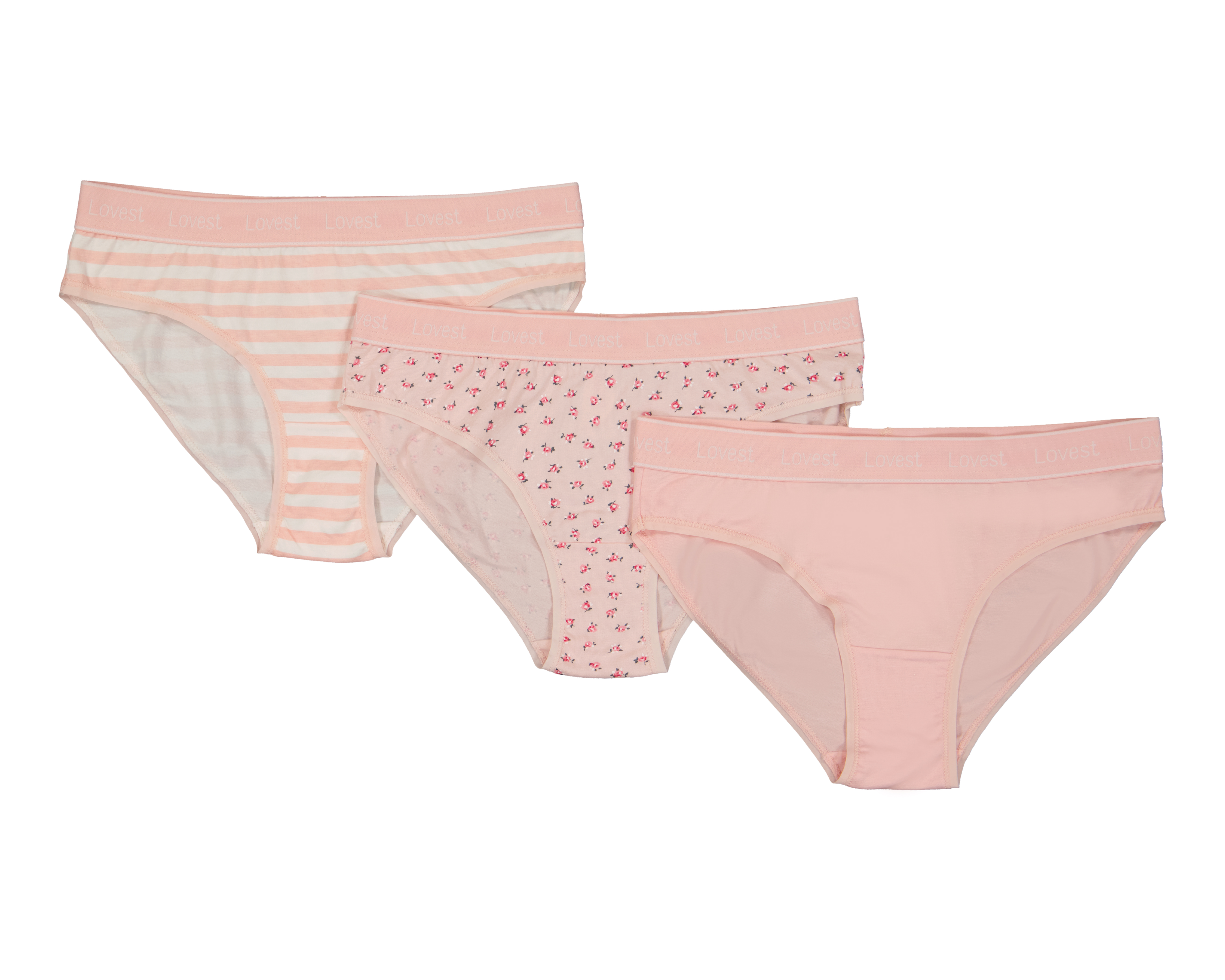 Pantaleta Lovest Juvenil 3 Piezas