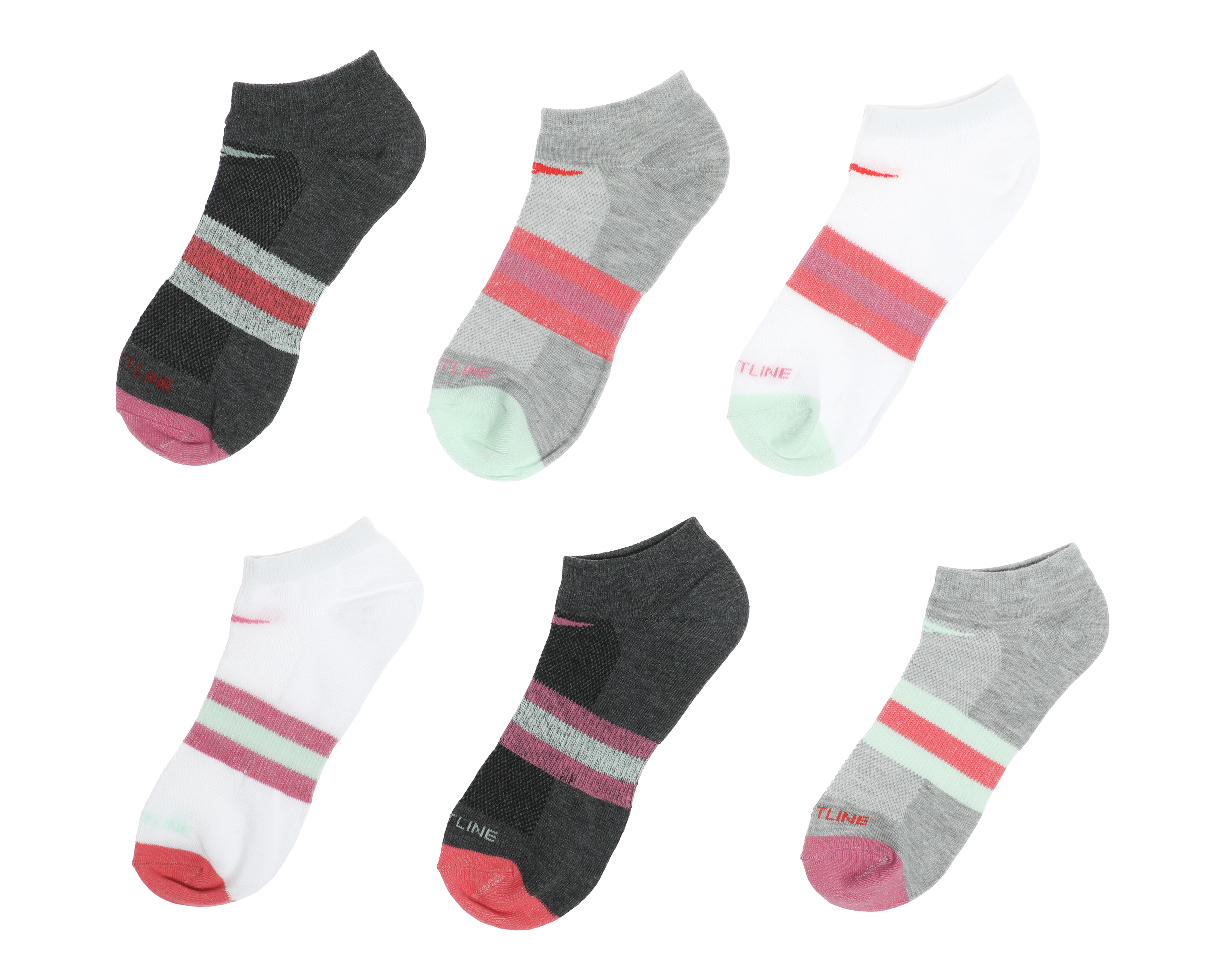 Calcetas Tines Deportivas Sportline para Niña 6 Pares