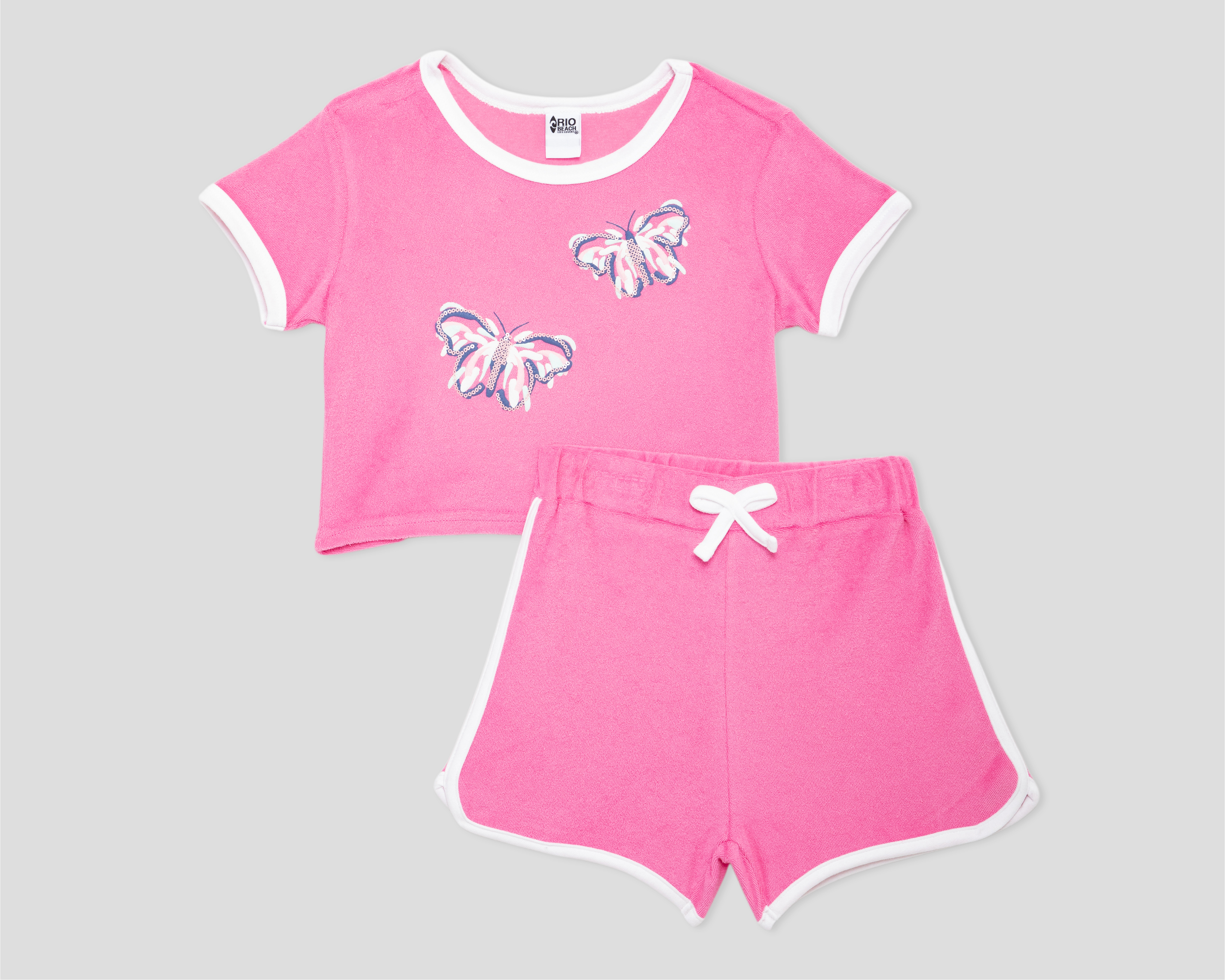 Playera y Short de Playa Rio Beach para Niña
