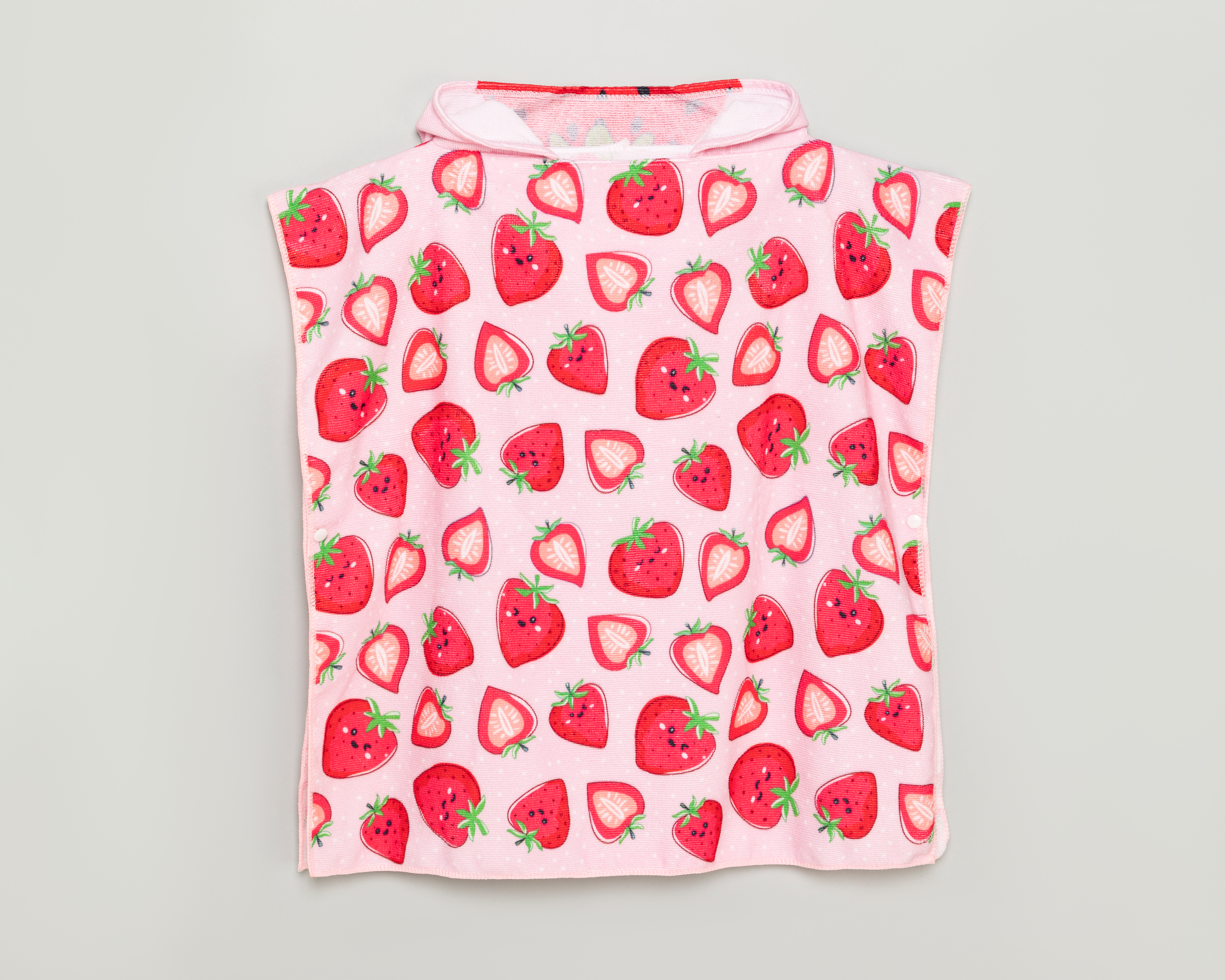 Toalla con Capucha  para Niña Rio Beach con Estampado