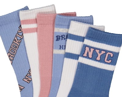 Foto 2 | Foto 2 | Calcetas Largas Girls Attitude para Niña 6 Pares