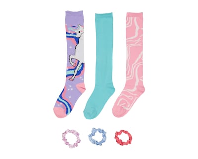 Foto 1 | Foto 1 | Calcetas Largas Girls Attitude para Niña 3 Pares con Ligas