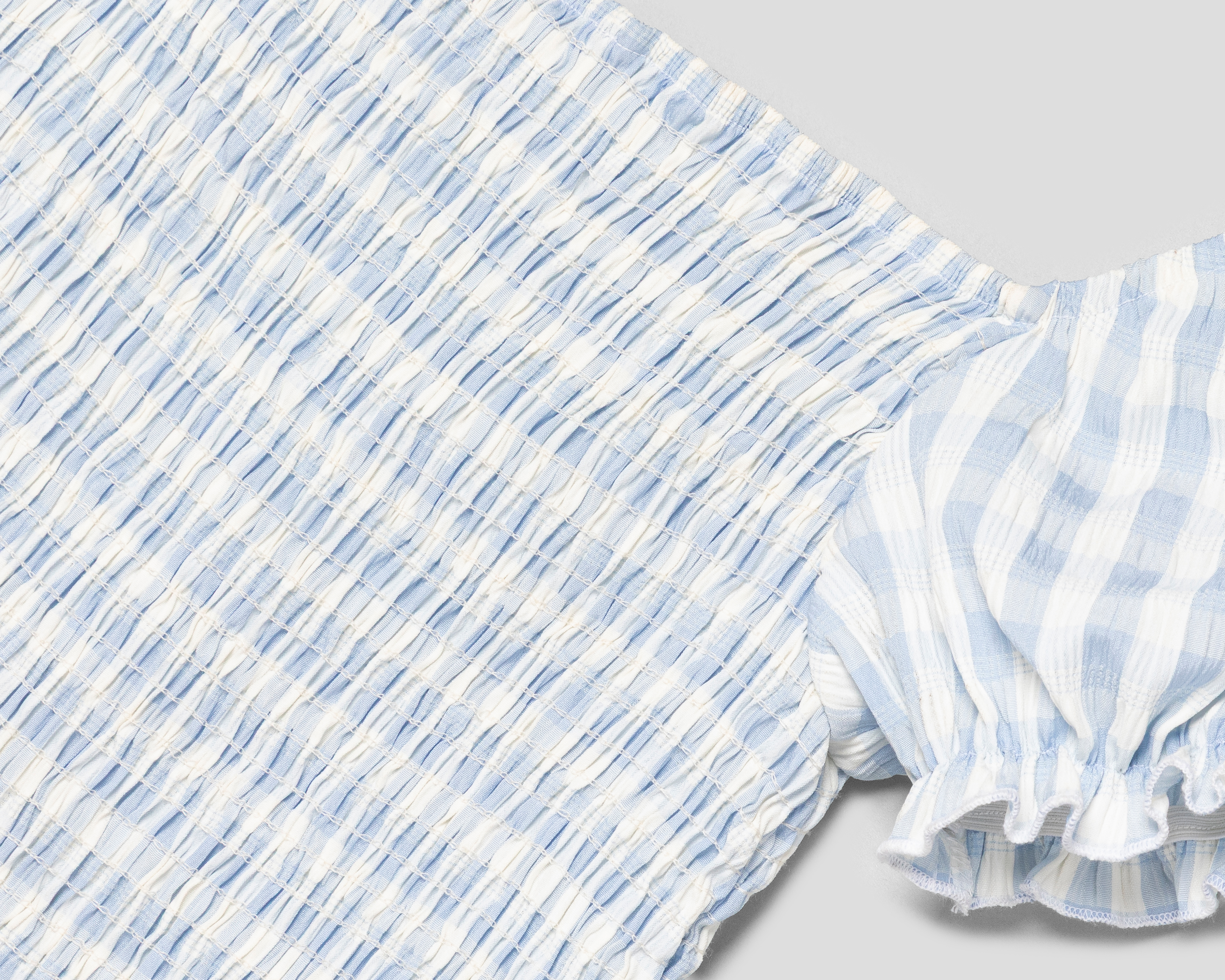 Foto 4 pulgar | Foto 3 | Blusa de Cuello Cuadrado Azul 18 Forever para Niña