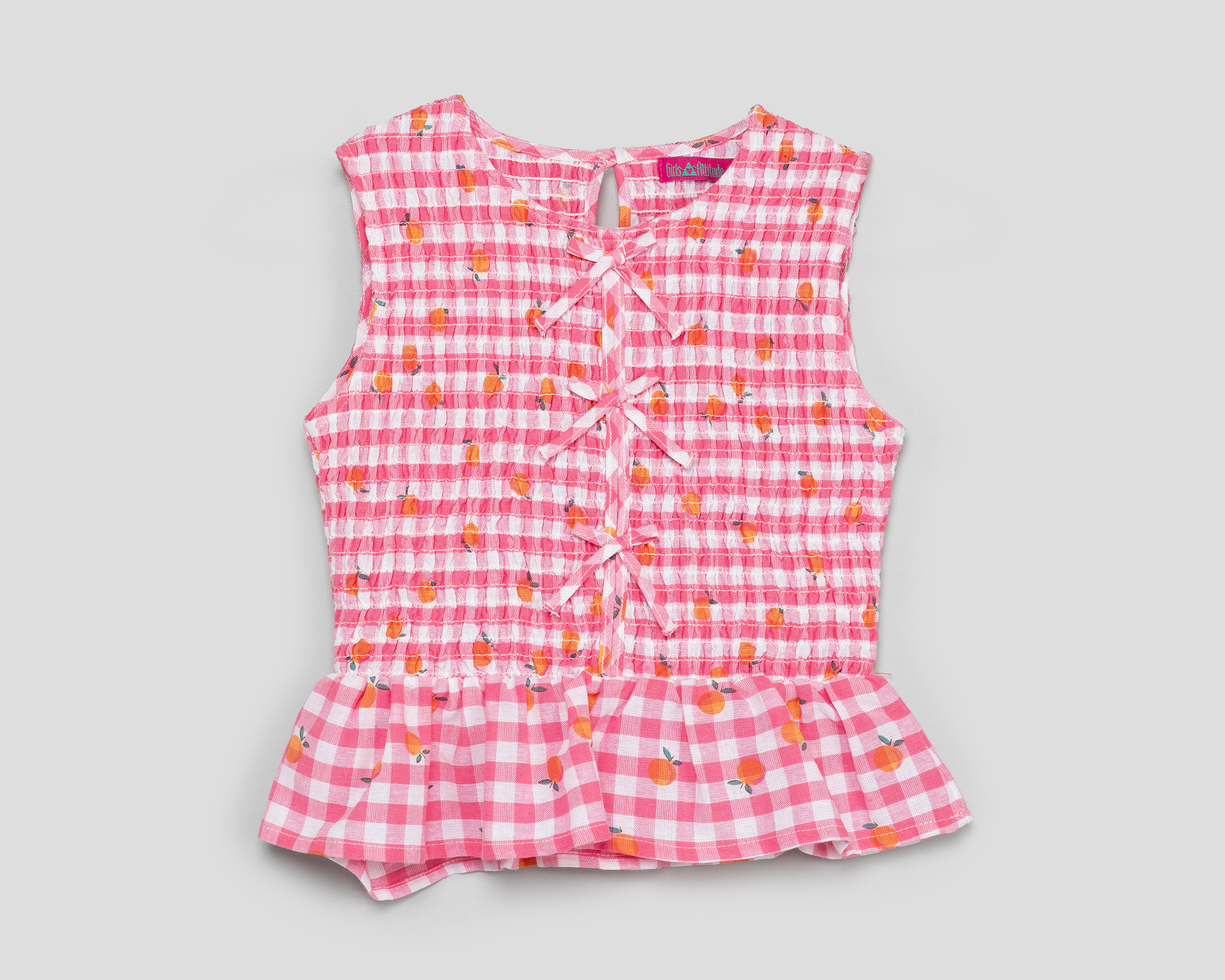 Foto 1 | Foto 1 | Blusa de Cuello Redondo Rosa Girls Attitude para Niña