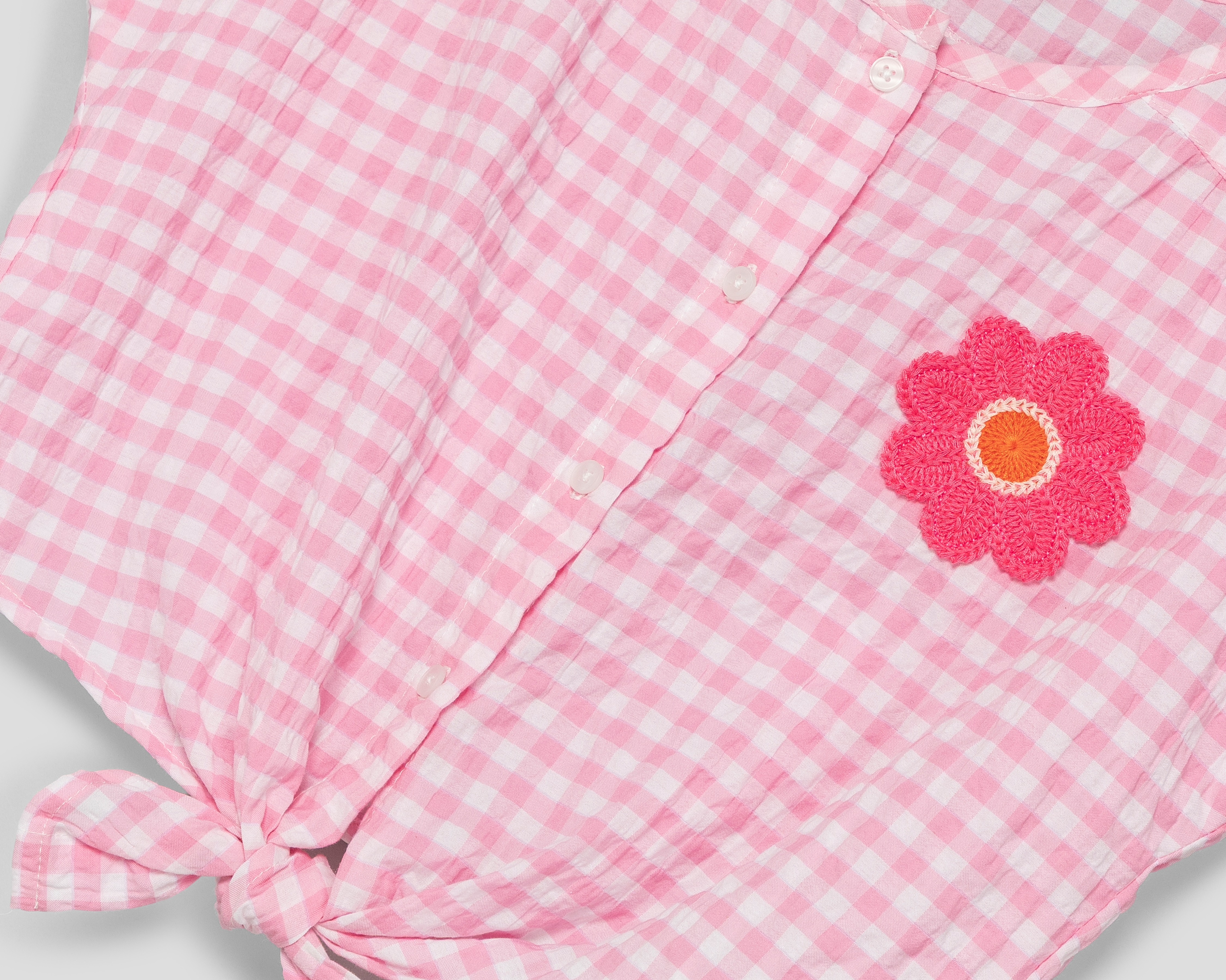 Foto 3 | Foto 3 | Blusa de Cuello Redondo Rosa Girls Attitude para Niña