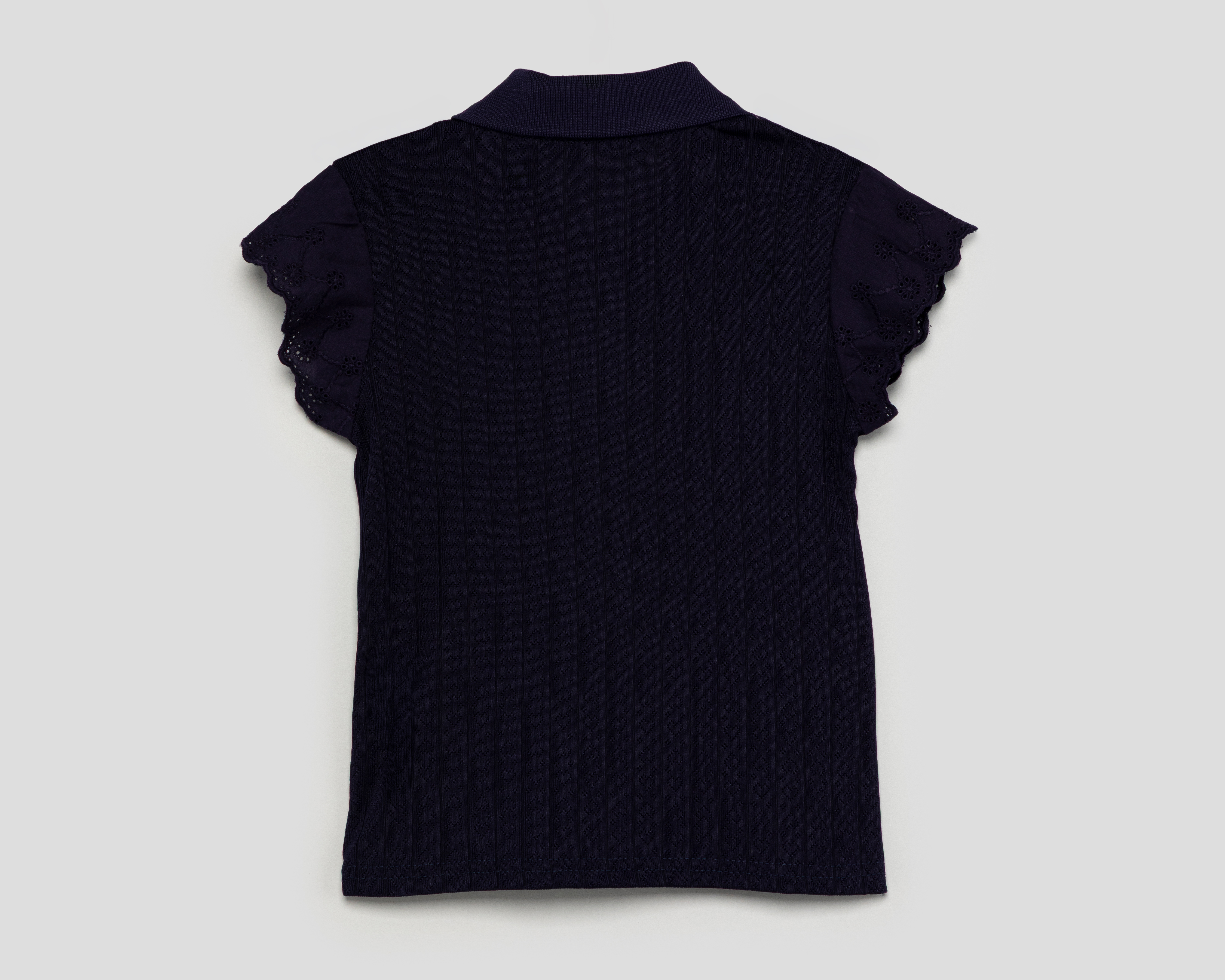 Foto 2 | Foto 2 | Playera Polo Refill Azul para Niña