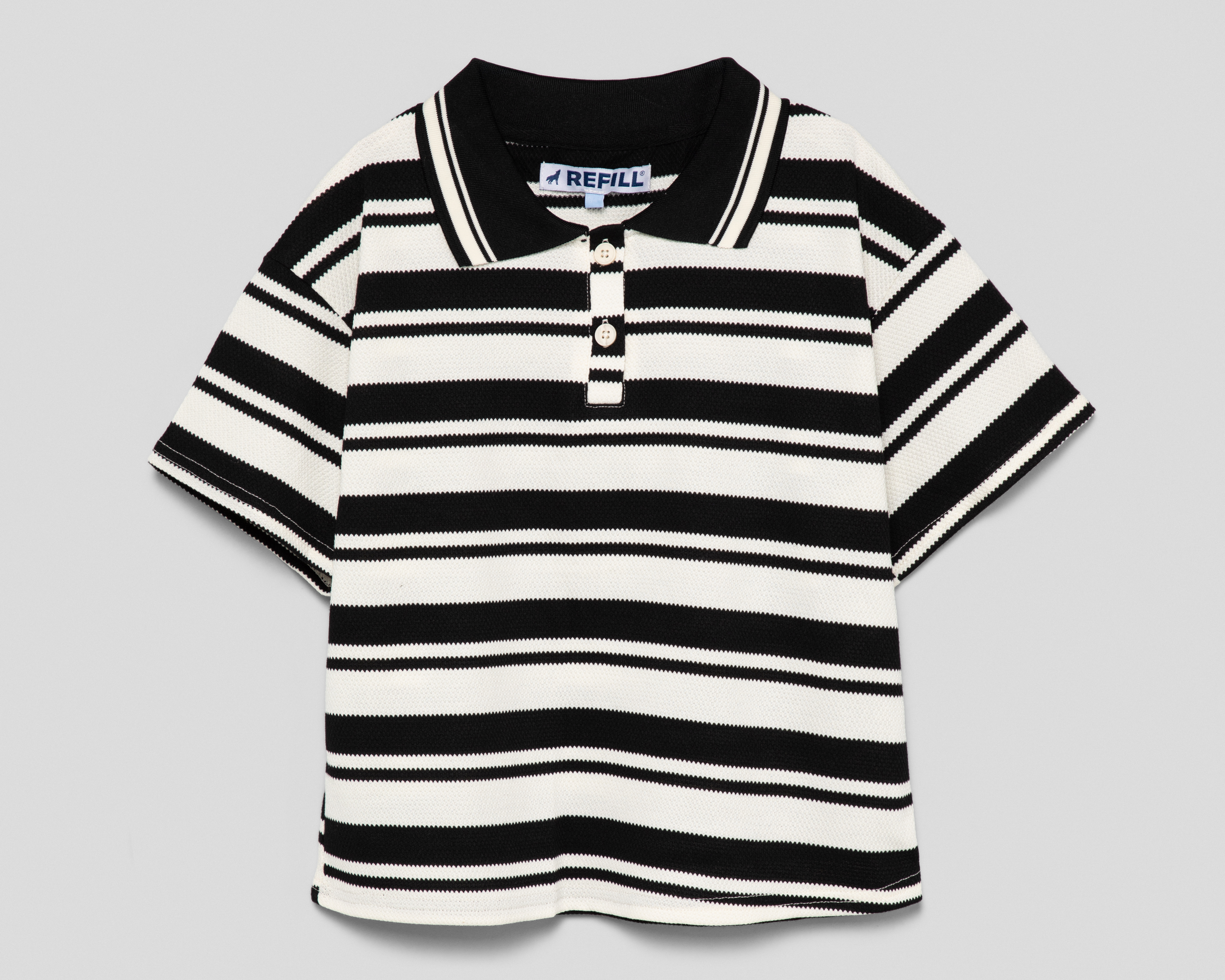 Playera Polo Refill Multicolor para Niña